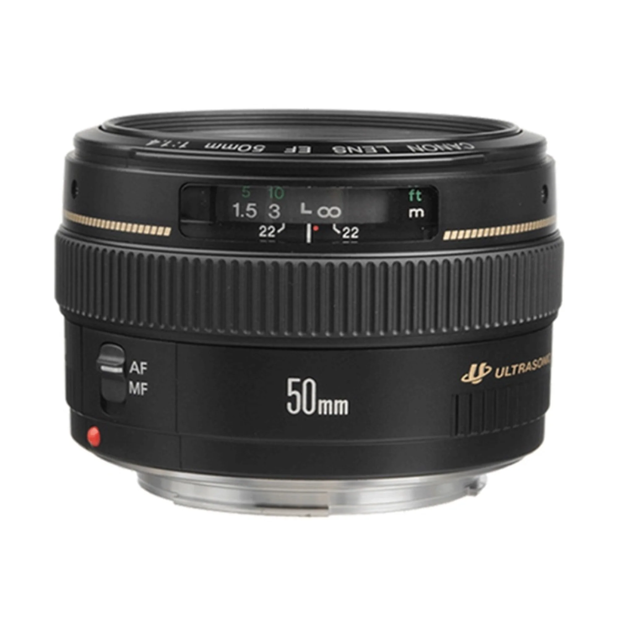 Canon EF 50mm f/1.4 to f/22 USM EF-Mount Lens/Full-Frame Format Lens with Cap Holder and Cleaning Kit - Image 2