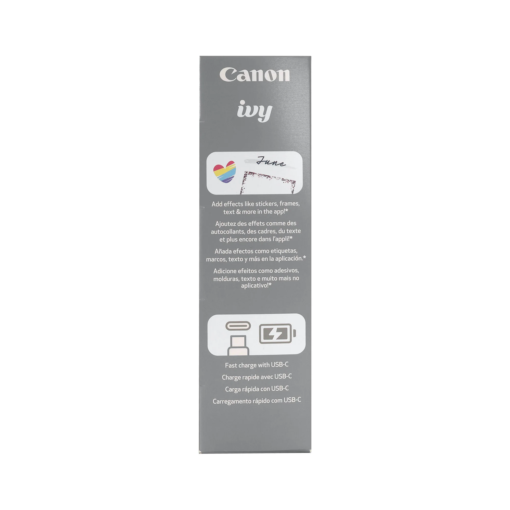 Canon IVY 2 Mini Photo Printer (Pure White) + Canon 2 x 3" ZINK Photo Paper Pack (50 Sheets) - Image 10