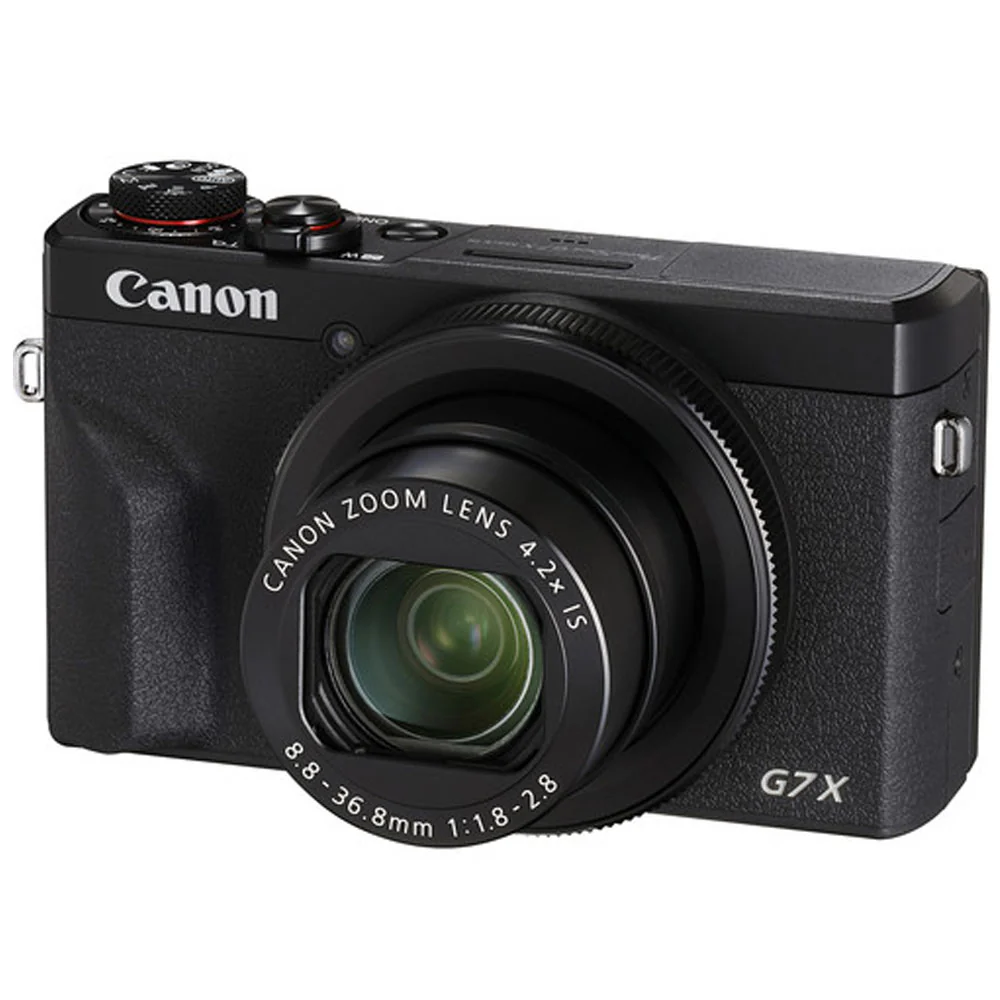 Canon Powershot G7X Mark III (Black) with SanDisk 64GB Ultra SDXC UHS I Memory Card - Image 2