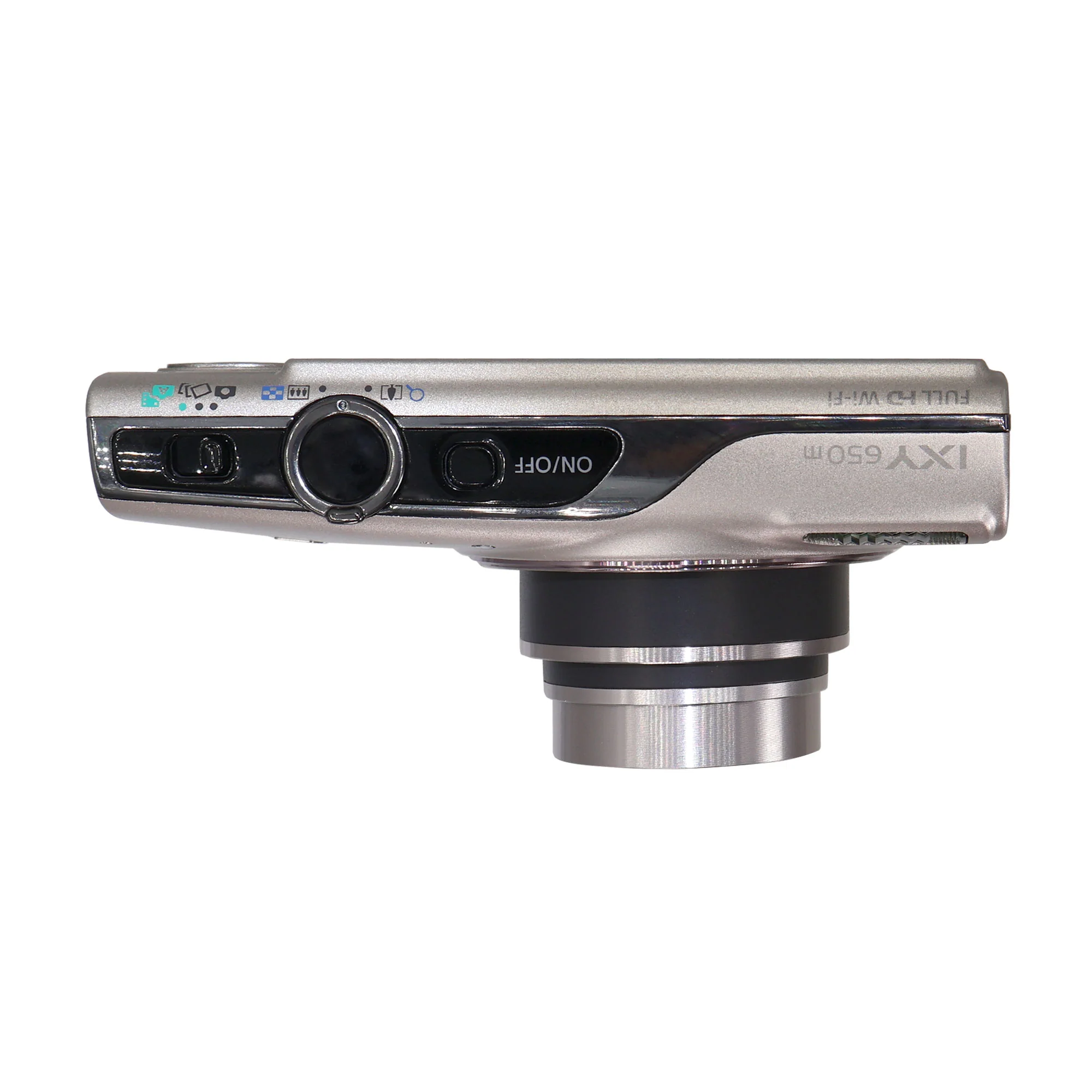 Canon PowerShot IXY 650 HS Silver Camera with Case, 32GB MicroSD, Card Reader, Tripod, Cleaning Kit - Image 3
