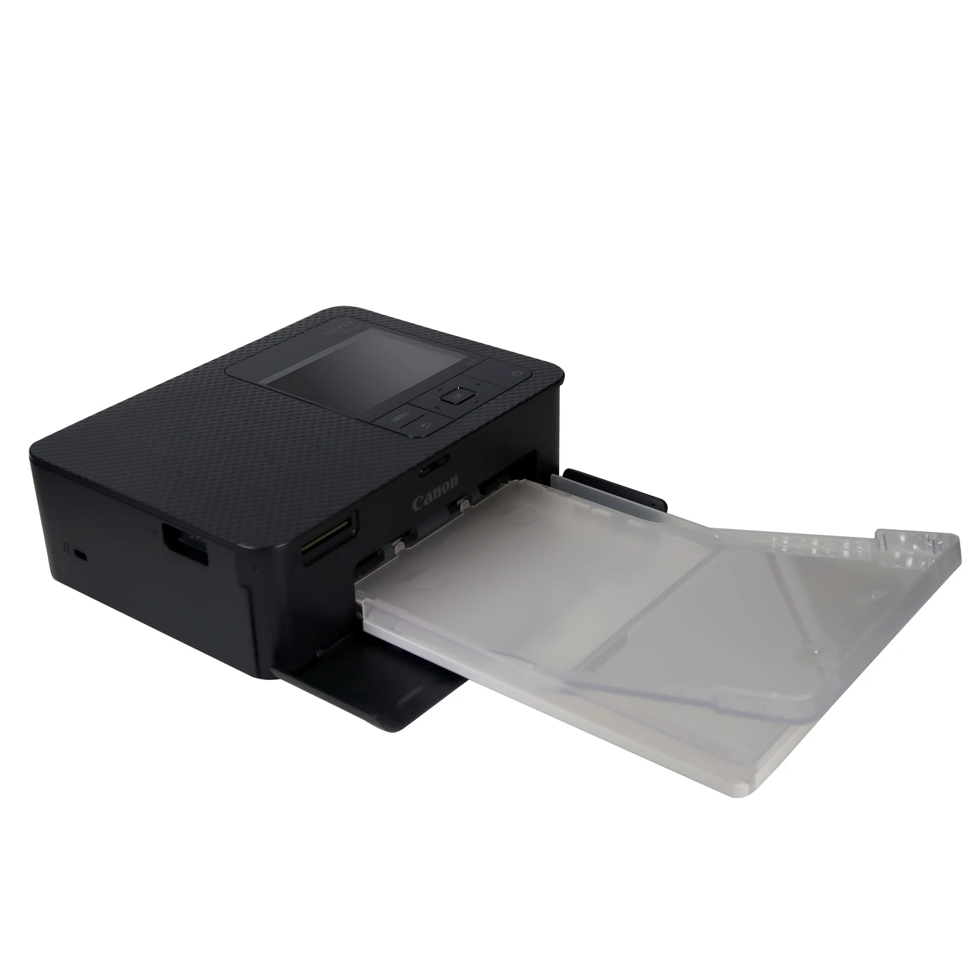 Canon SELPHY CP1500 Compact Photo Printer (Black) with 2x Canon RP-108 High-Capacity Color Ink and Paper Set - Image 4