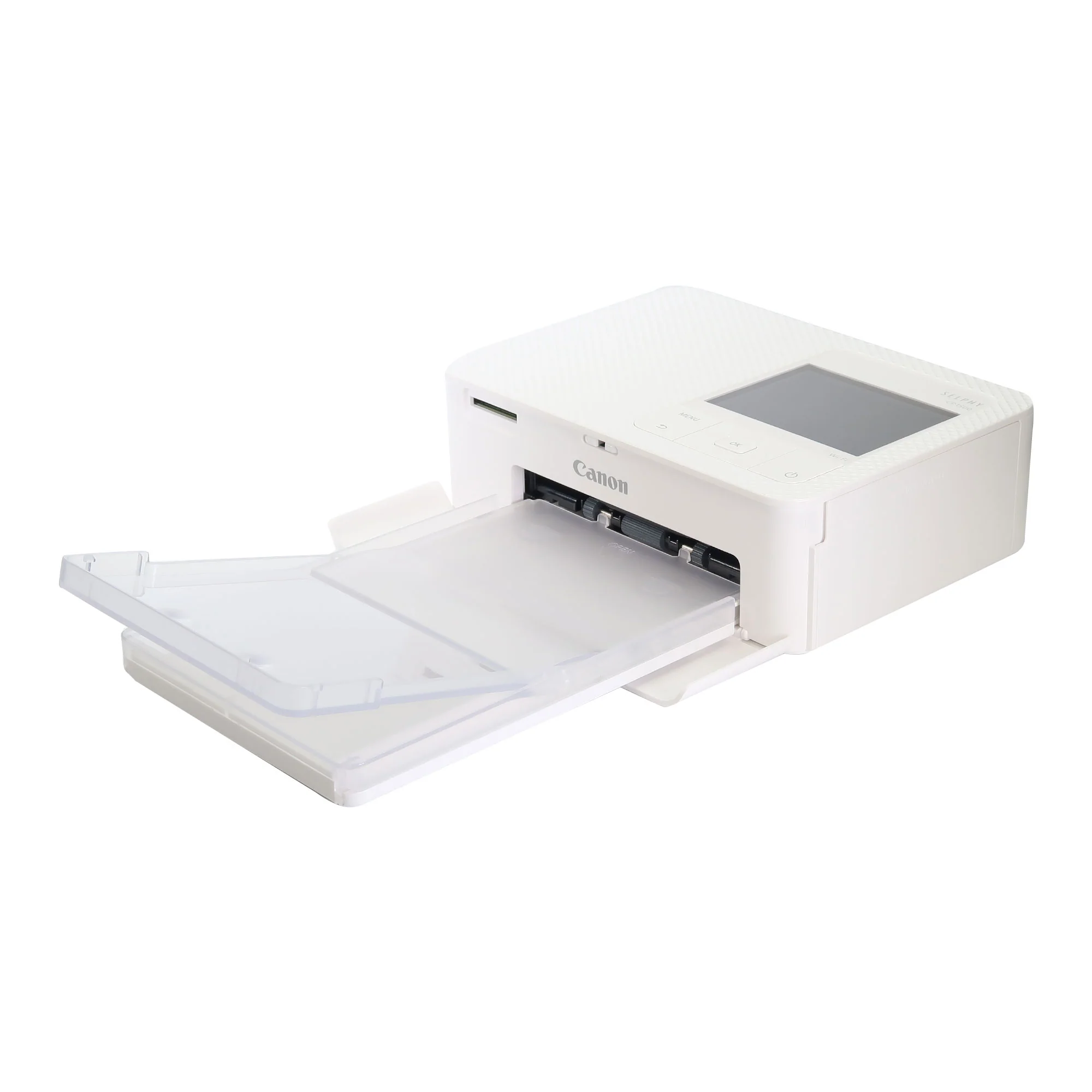 Canon SELPHY CP1500 Compact Photo Printer (White) with 4x Canon RP-108 High-Capacity Color Ink and Paper Set - Image 3