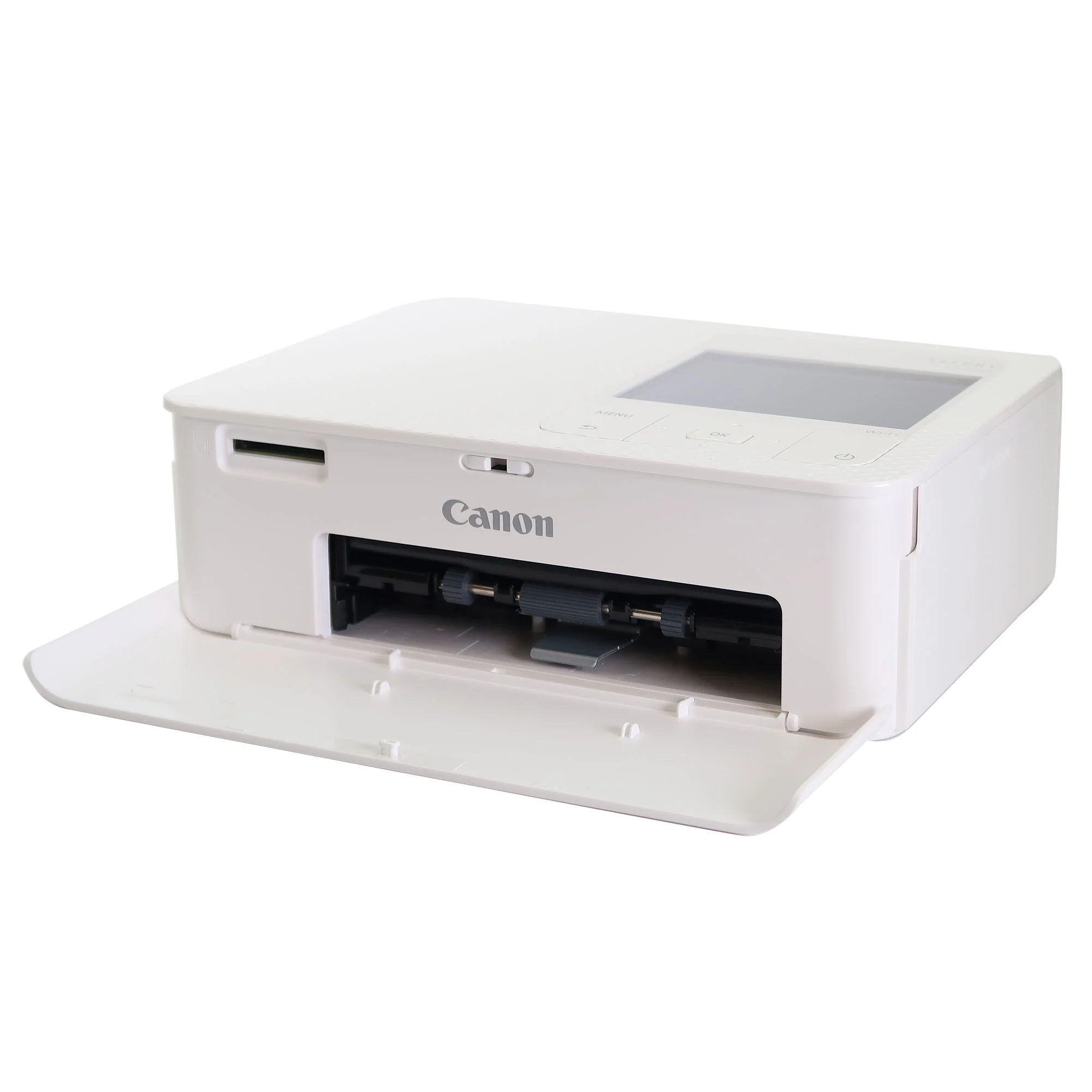 Canon SELPHY CP1500 Compact Photo Printer (White) with 4x Canon RP-108 High-Capacity Color Ink and Paper Set - Image 4
