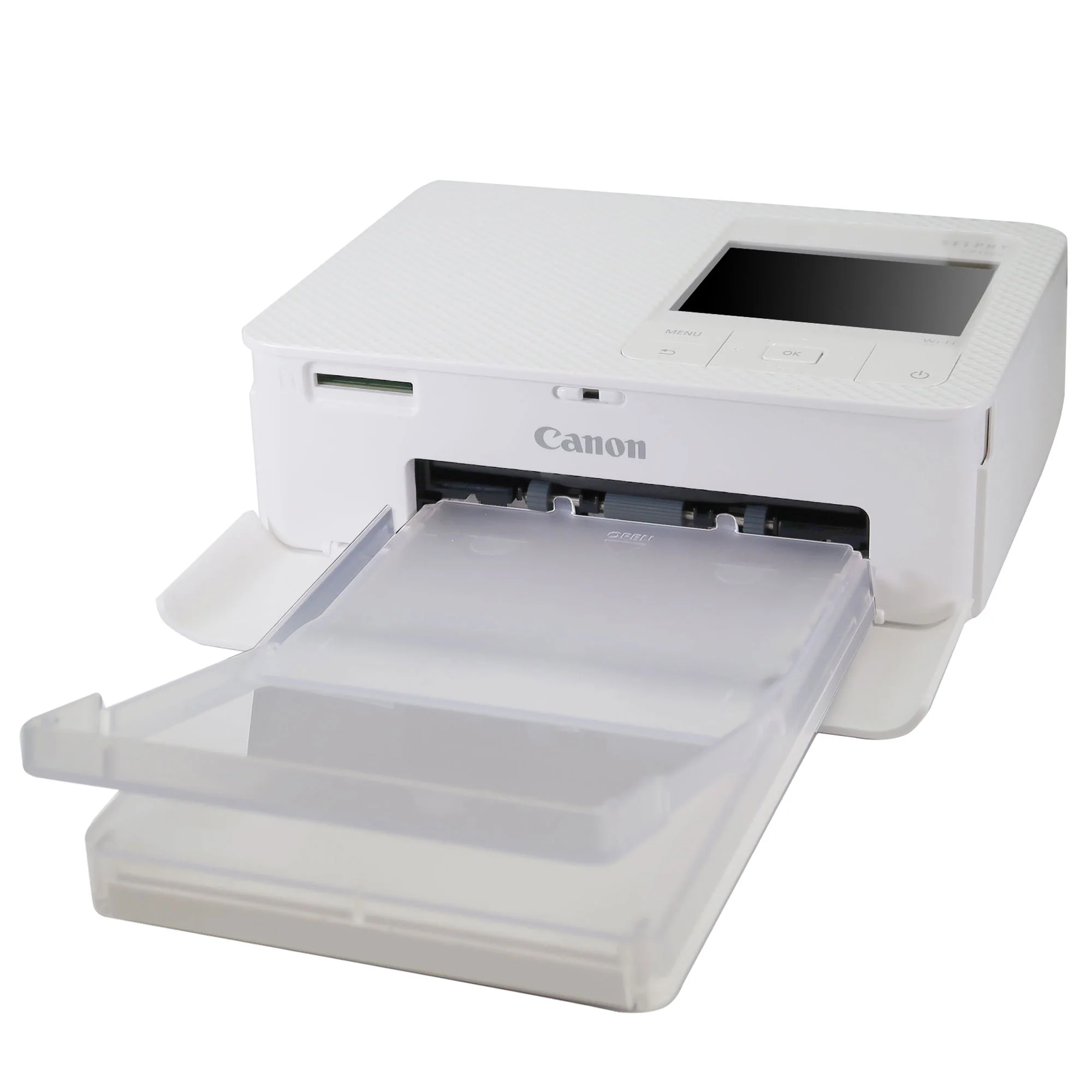 Canon SELPHY CP1500 Compact Photo Printer (White) with 2x Canon RP-108 High-Capacity Color Ink, Paper Set and Cleaning Kit - Image 2
