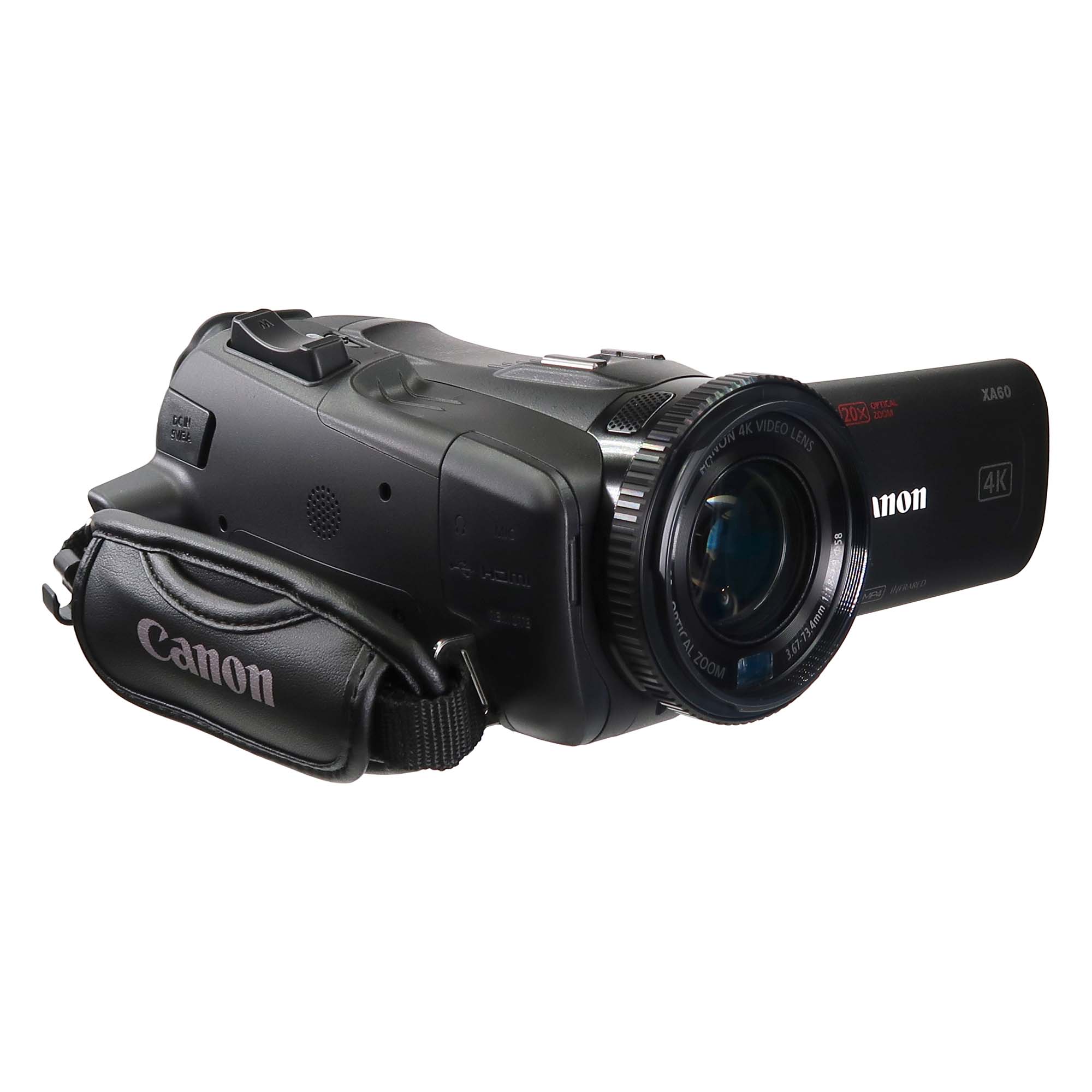 Canon XA60 Professional UHD 4K Camcorder (Black) - Image 4