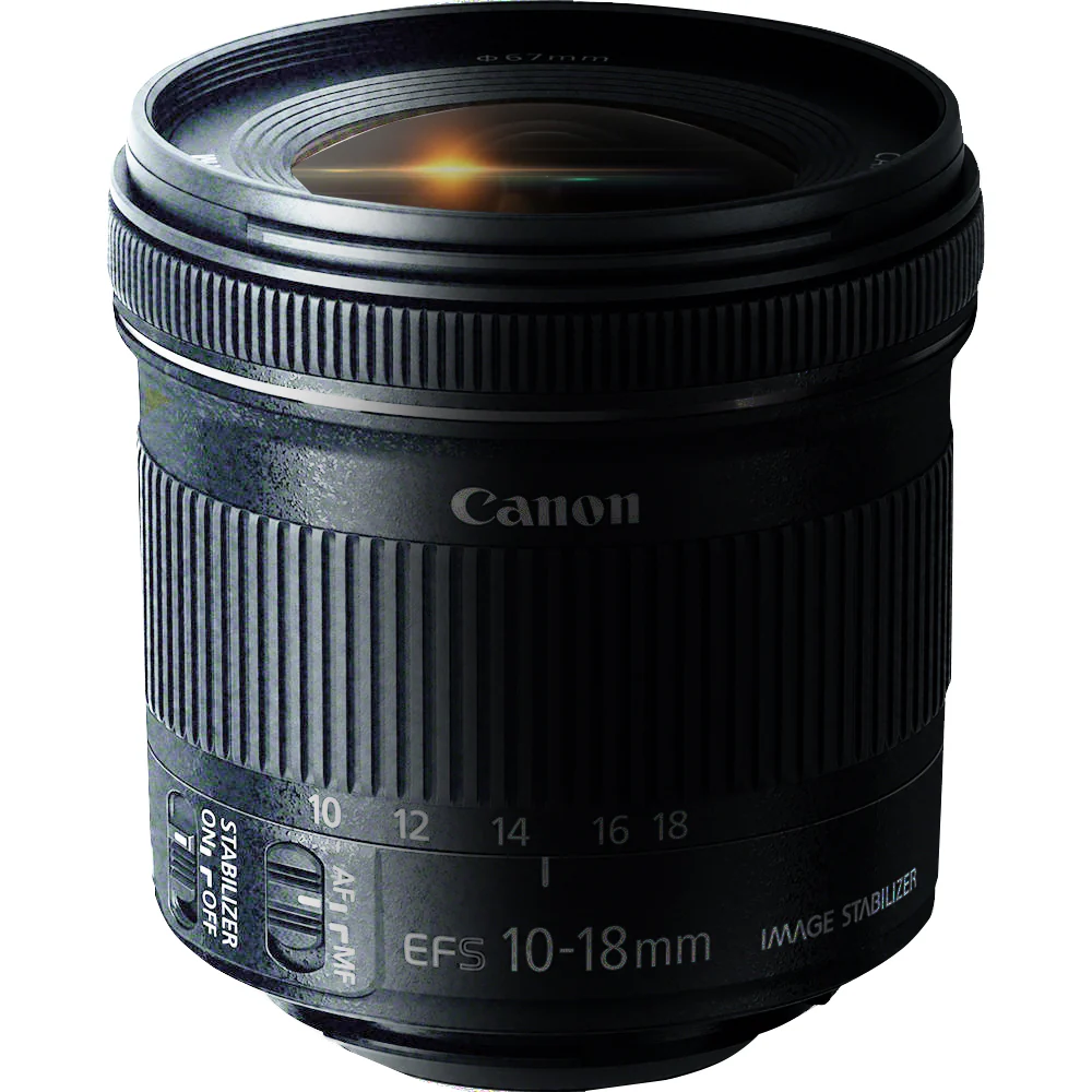 Canon EF-S 10-18mm f/4.5-5.6 IS STM Lens with EF-M Adapter for Canon EOS M50 M200 M3 M6 - Image 2