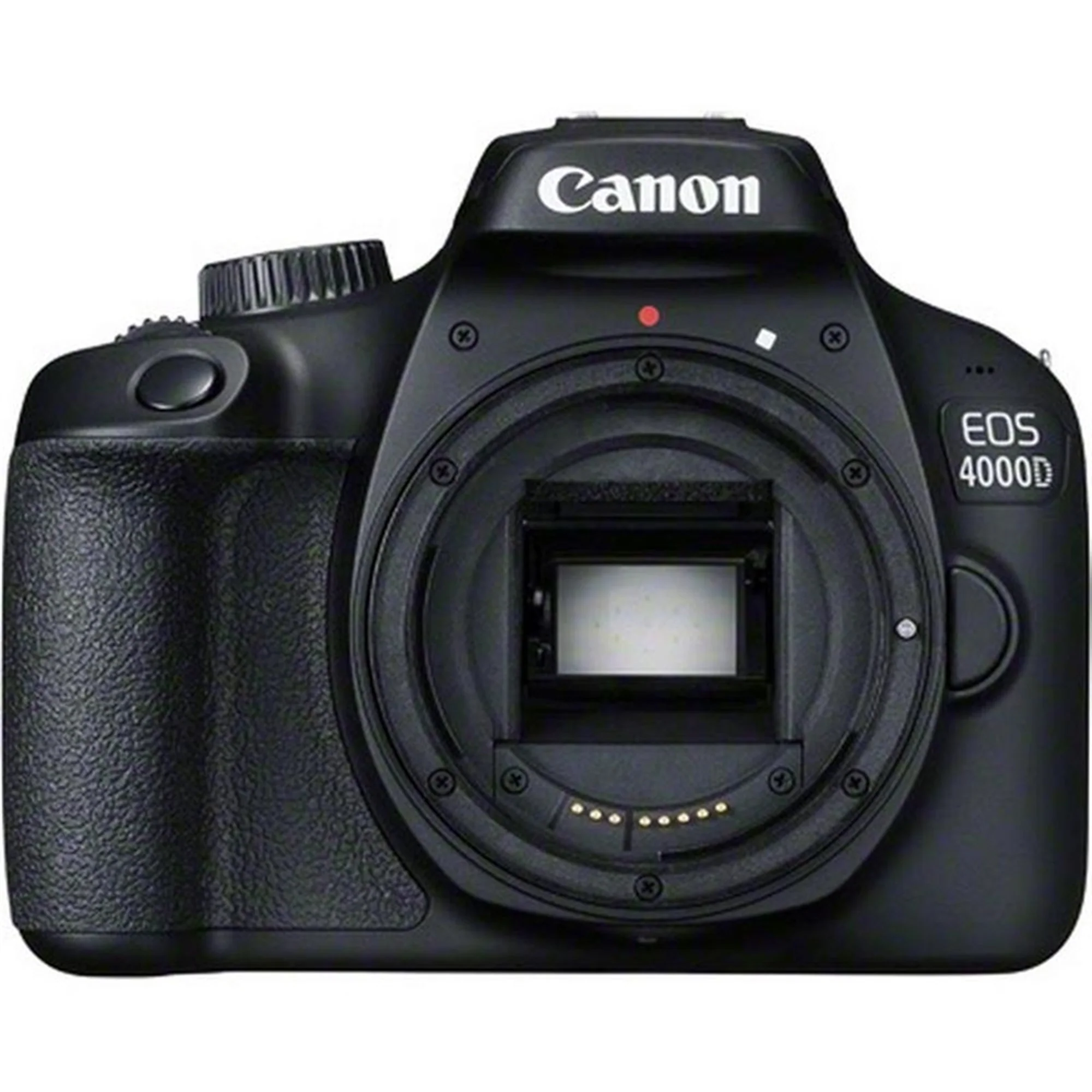 Canon EOS 4000D 18MP Digital SLR Camera + 18-55mm lens + 24GB Memory Card + 58mm Telephoto & Wide Angle Lens+ 3pc FilterKit+ Card Wallet + Card Reader + SlaveFlash + Backpack+ Case+ CleaningKit + Mini Tripod - Image 2