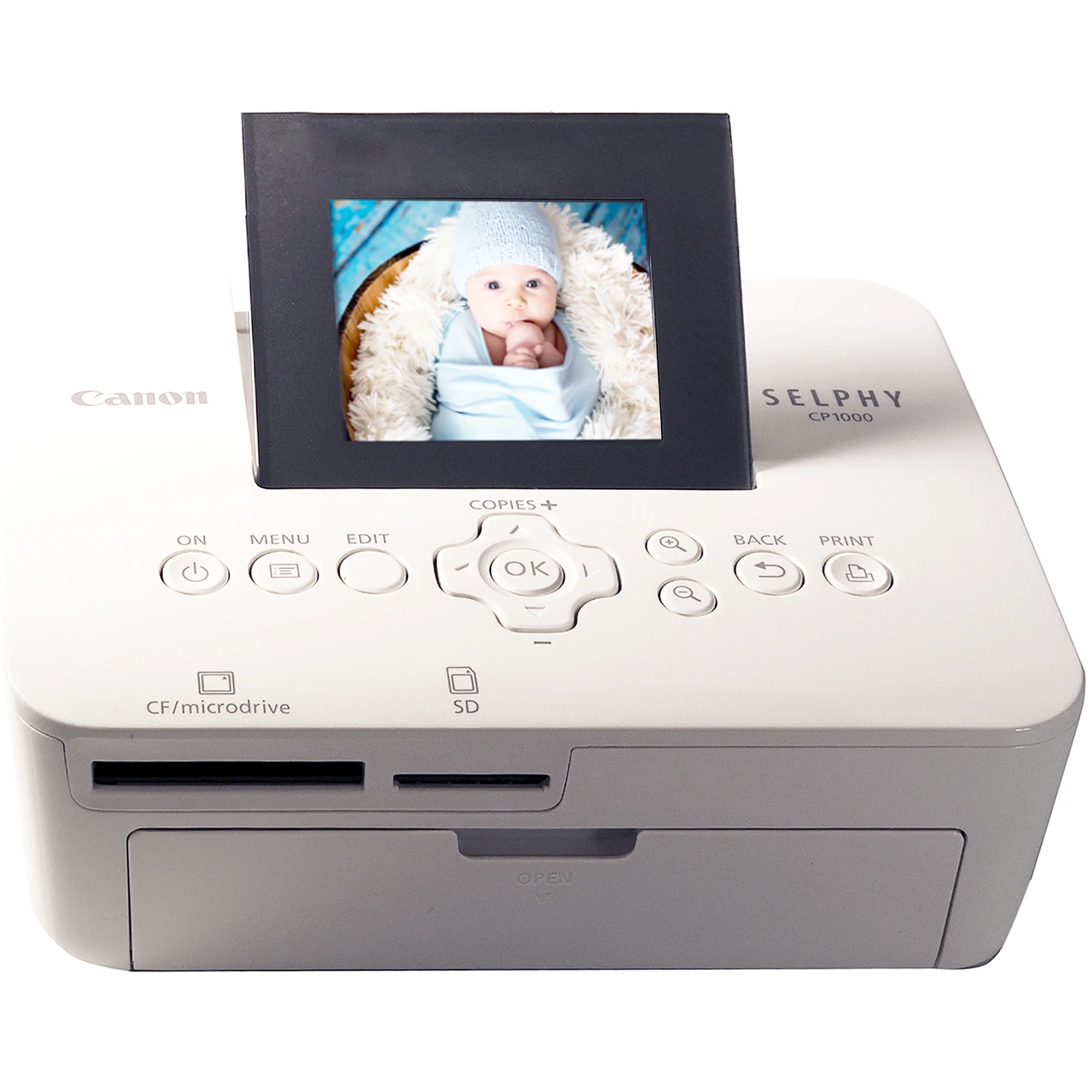 Canon Selphy CP1000 Compact Colored Photo Printer White - Image 2