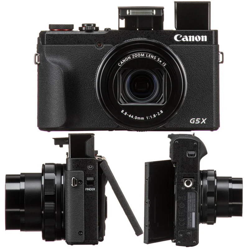 Canon PowerShot G5 X Mark II 20.2MP Digital Camera with 32GB Memory Card & Extra Battery - Image 2