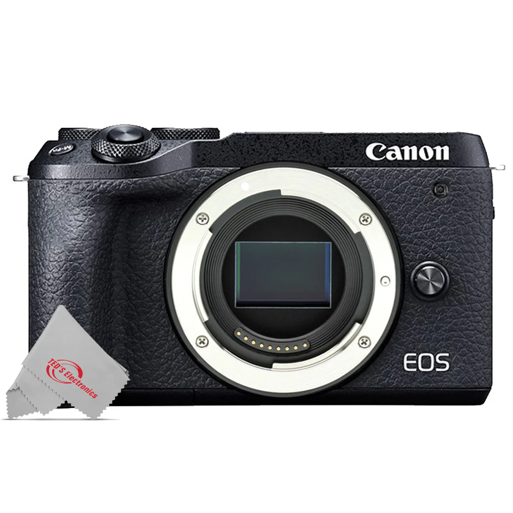Canon EOS M6 Mark II Mirrorless 32.5MP Camera with EF-M 18-150mm IS STM Lens Accessory Kit - Image 2