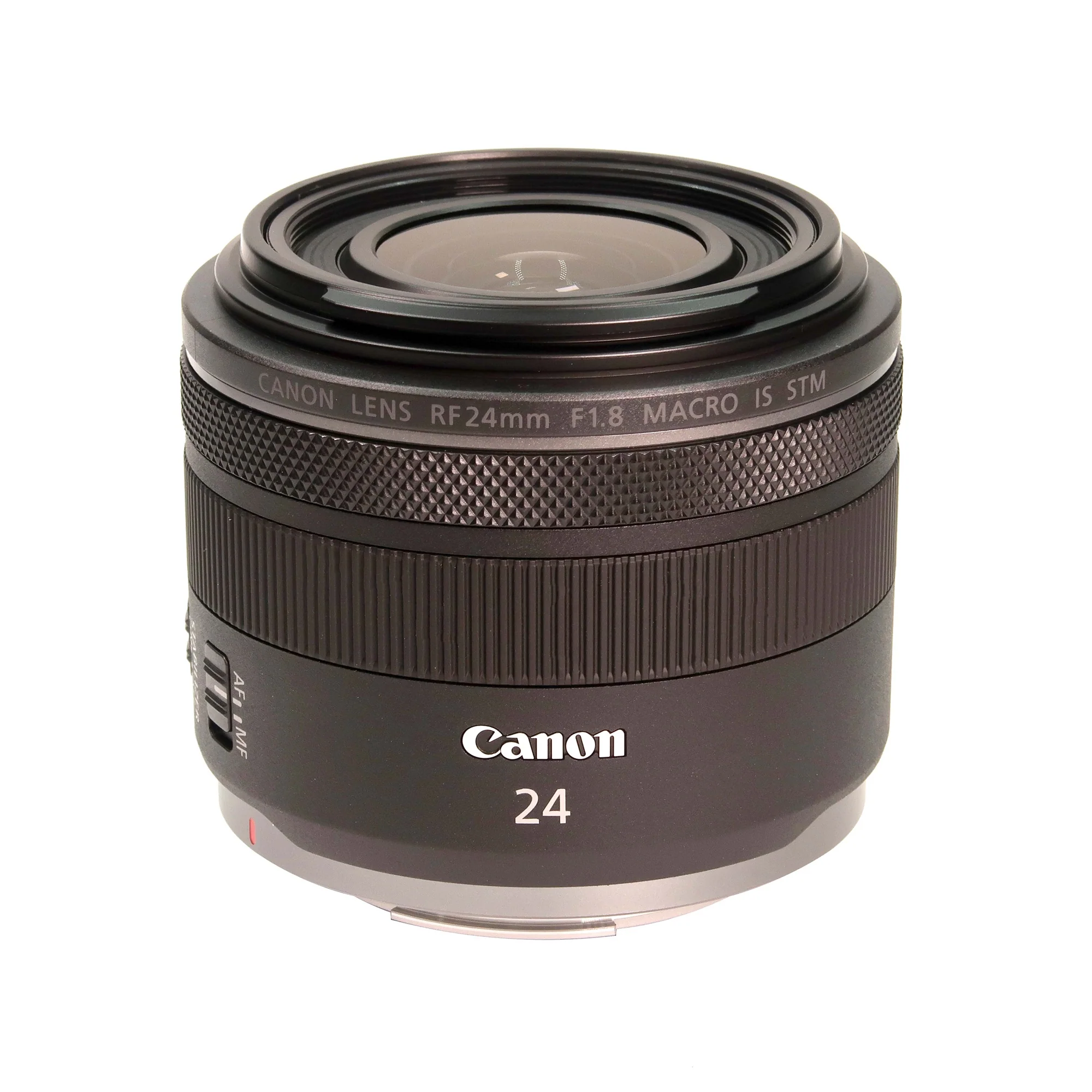 Canon RF 24mm f/1.8 Macro IS STM Lens with Vivitar Lens Case and Accessories - Image 2