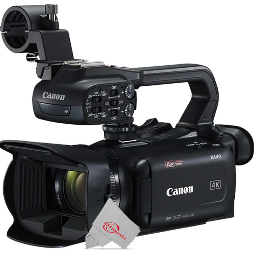 Canon XA40 UHD 4K30 Camcorder with Dual-Pixel Autofocus - Image 3