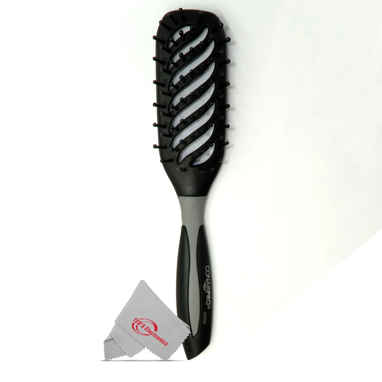Conair Professional Heat Xtreme Professional Hair Dryer Black with Conair Pro Ergo-Grip Vented Brush - Image 7