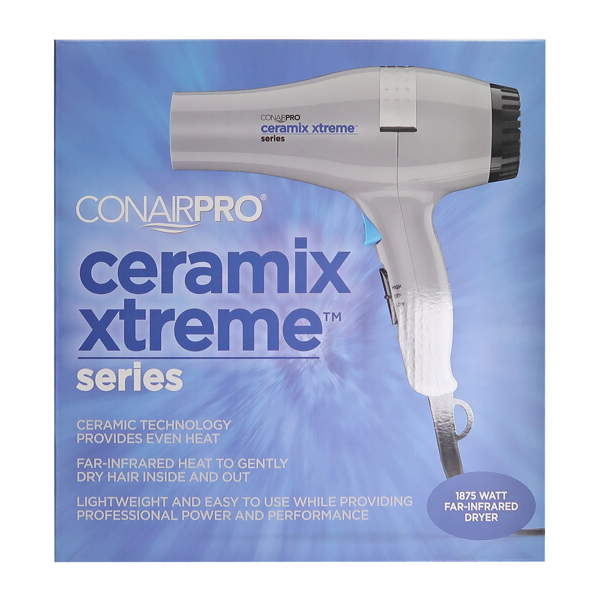Conair Pro Ceramix Xtreme Series Lightweight 1875W Hair Dryer - Image 3