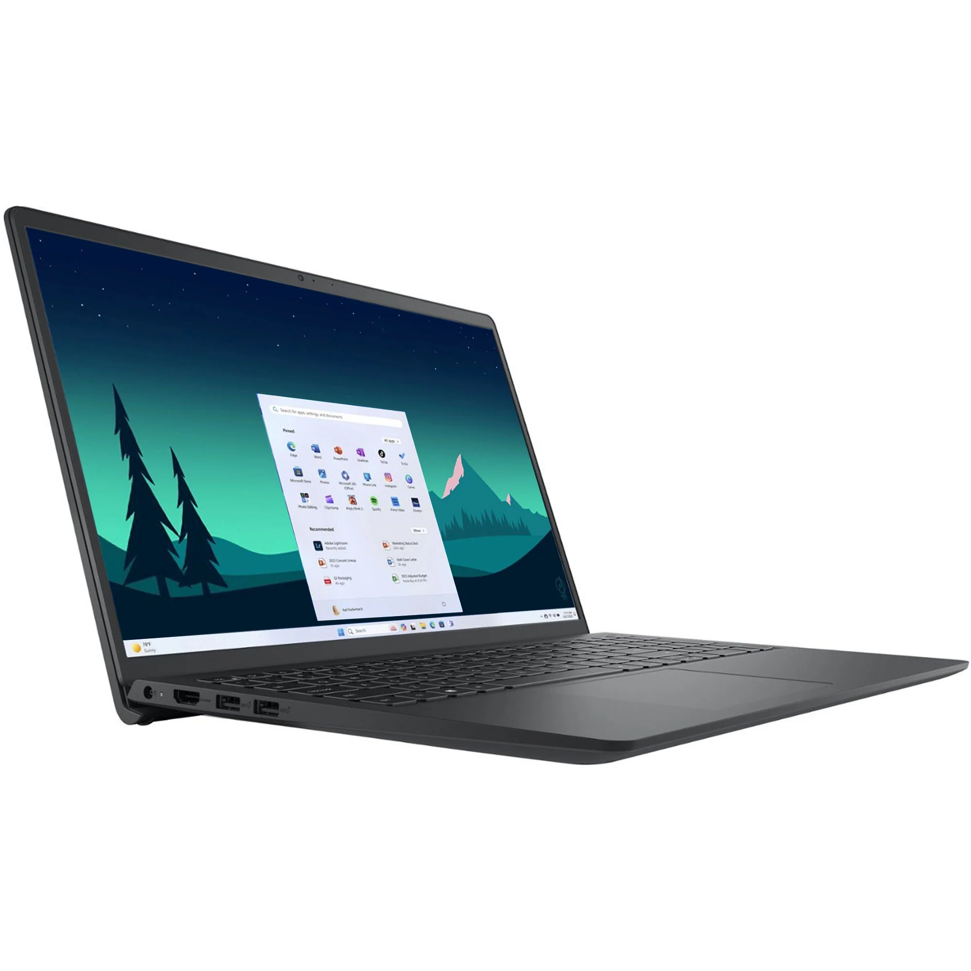 Dell Inspiron 15 3520 Touch Laptop Intel Core i5 - 1155G7 8GB Memory 256GB SSD (Black) - Image 2