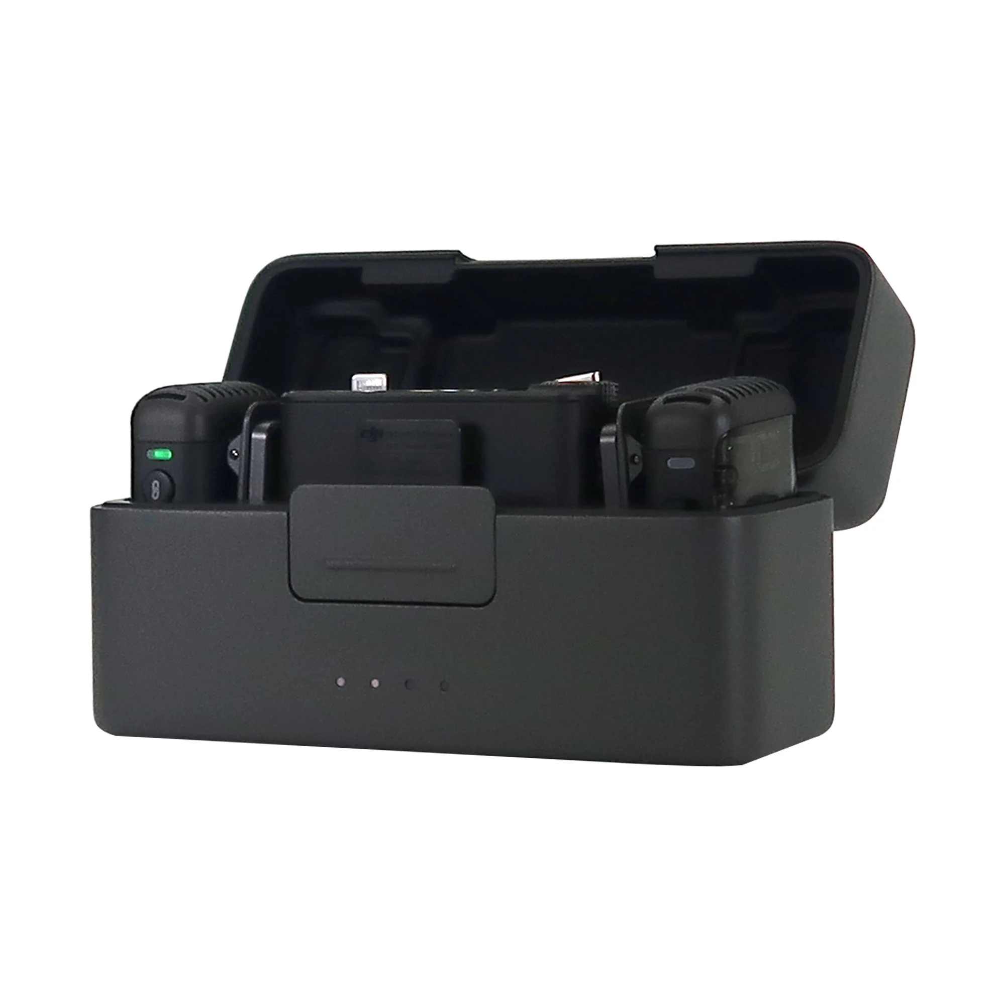 DJI Mic 2 2-Person Compact Digital Wireless Microphone System for Camera & Smartphone with Samson SR350 Headphones Accessory Kit - Image 3