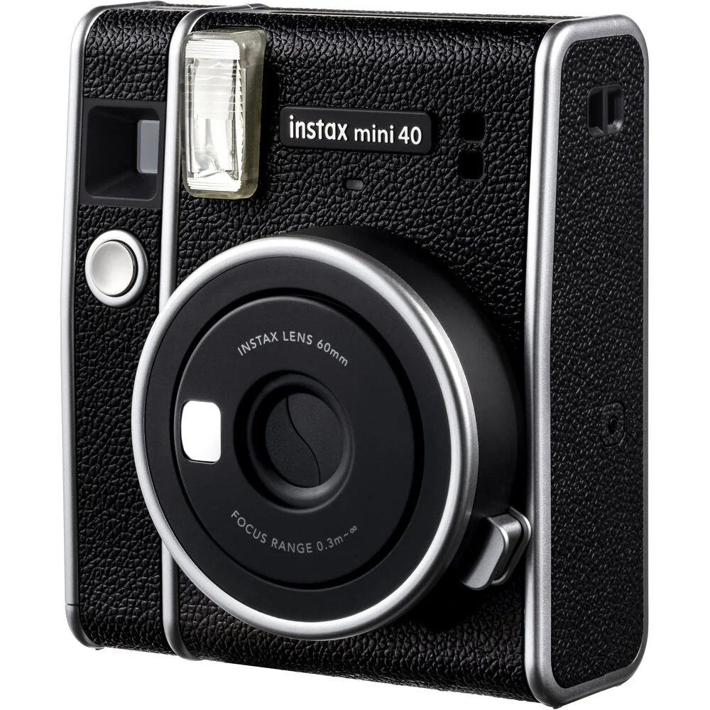 Fujifilm Instax Mini 40 Instant Film Camera with Two 2x10 Fujifilm Mini Film Pack Accessory Kit - Image 4