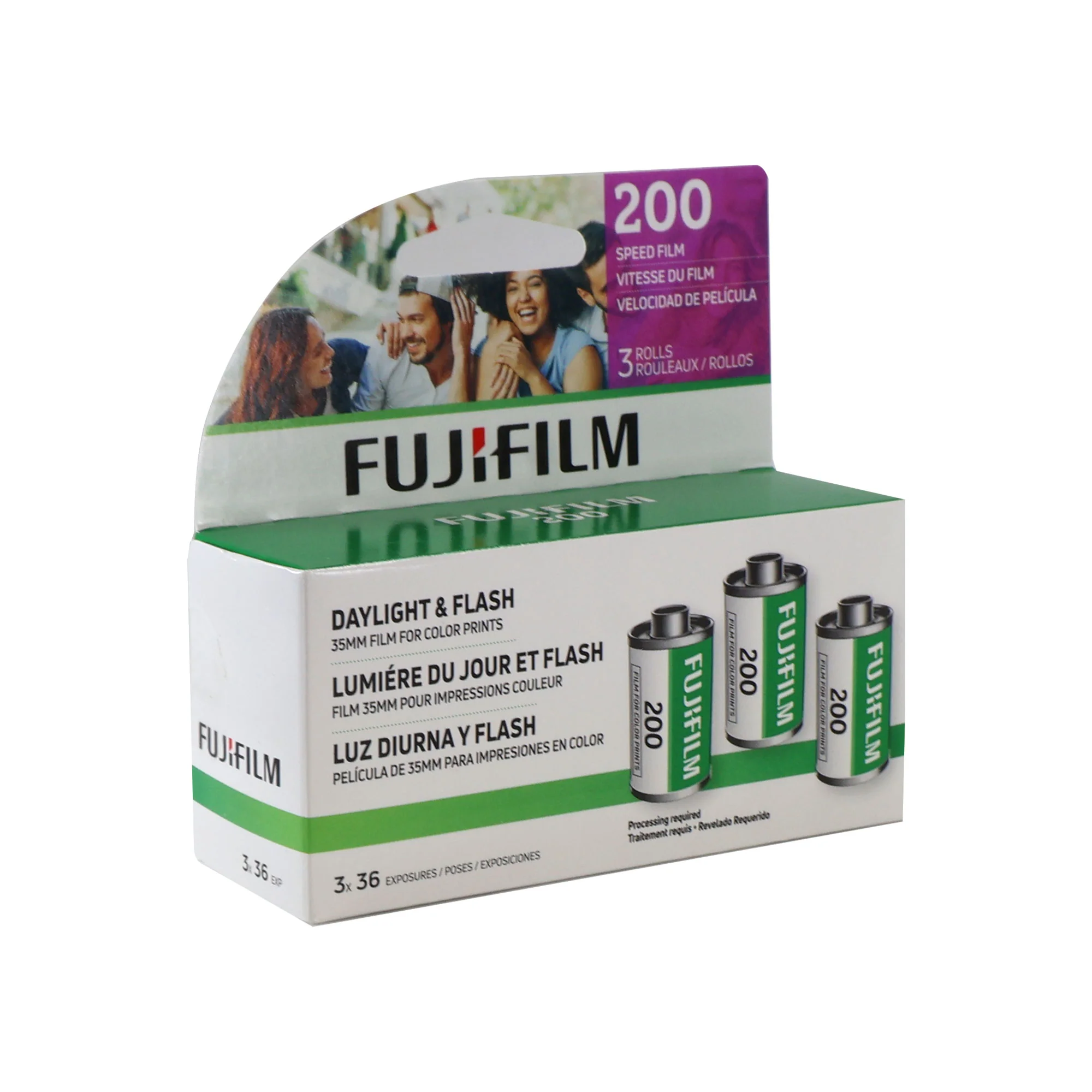 Fujifilm 400 Color Negative 35mm Film (36 Exposures) - 3 Pack + Fujifilm 200 Color Negative 35mm Film (36 Exposures) - 3 Pack - Image 2