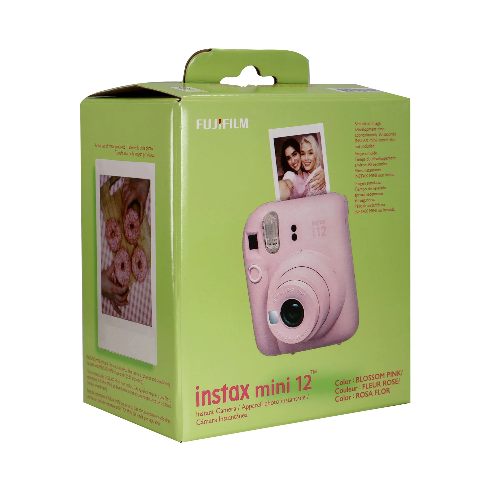 FUJIFILM INSTAX MINI 12 Instant Film Camera (Blossom Pink) + Fujifilm 2x10 Film Mini Instax Film Pack - Image 5