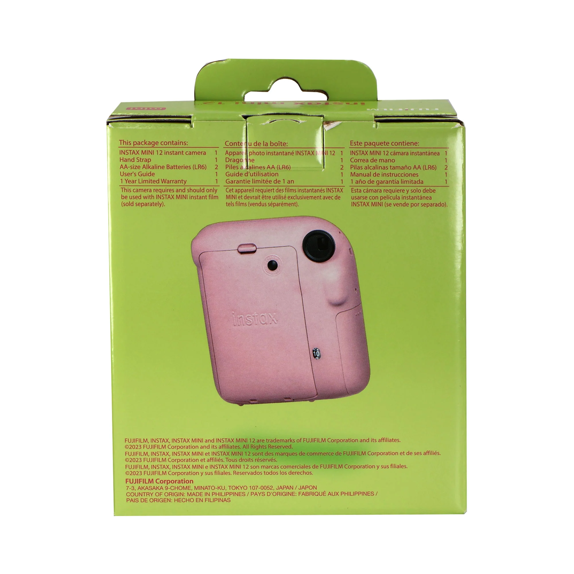 FUJIFILM INSTAX MINI 12 Instant Film Camera (Blossom Pink) - Image 5