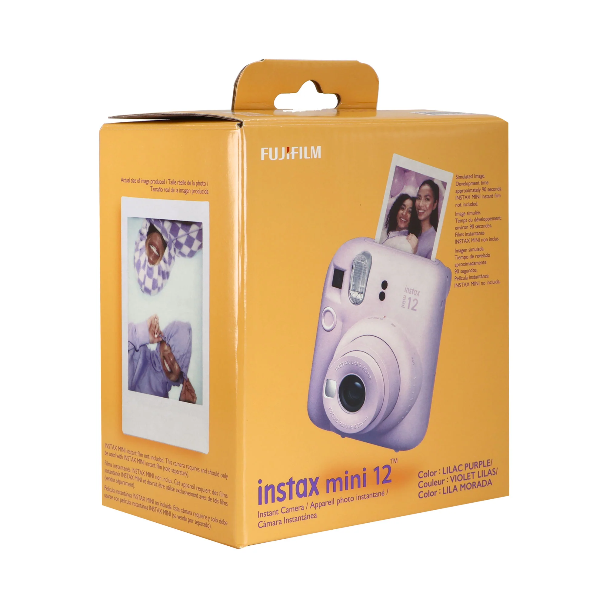 FUJIFILM INSTAX MINI 12 Instant Film Camera (Lilac Purple) + 4x Fujifilm 2x10 Film Mini Instax Film Pack + Xtreme Power Series 4AA/AAA Rechargeabl Batteries and Charger + BePro BC-1 Case (Small) - Image 6