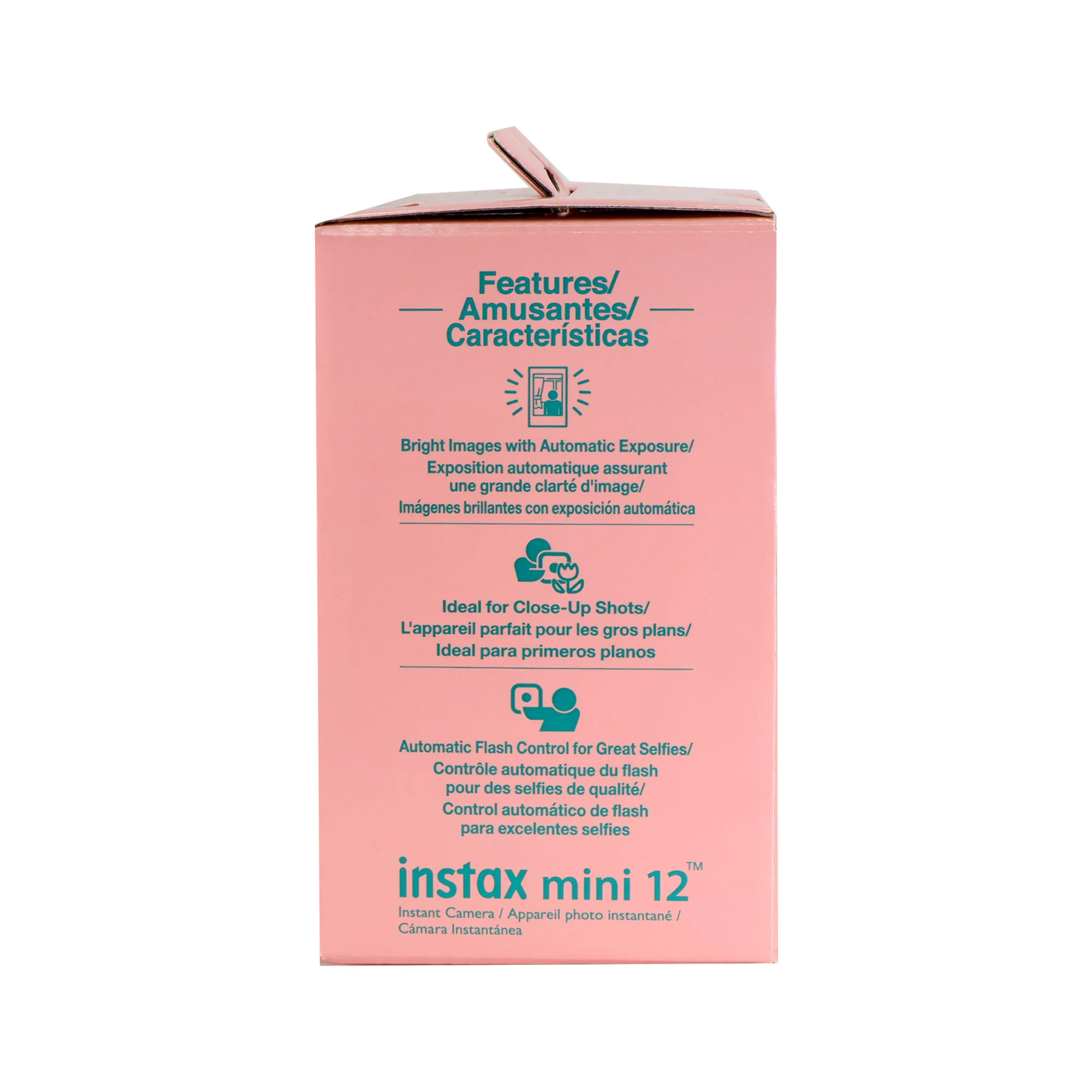 FUJIFILM INSTAX MINI 12 Instant Film Camera (Mint Green) + 3x Fujifilm 2x10 Film Mini Instax Film Pack + Panasonic Alkaline 2 "AA"  Batteries + BePro BC-1 Case (Small) - Image 6