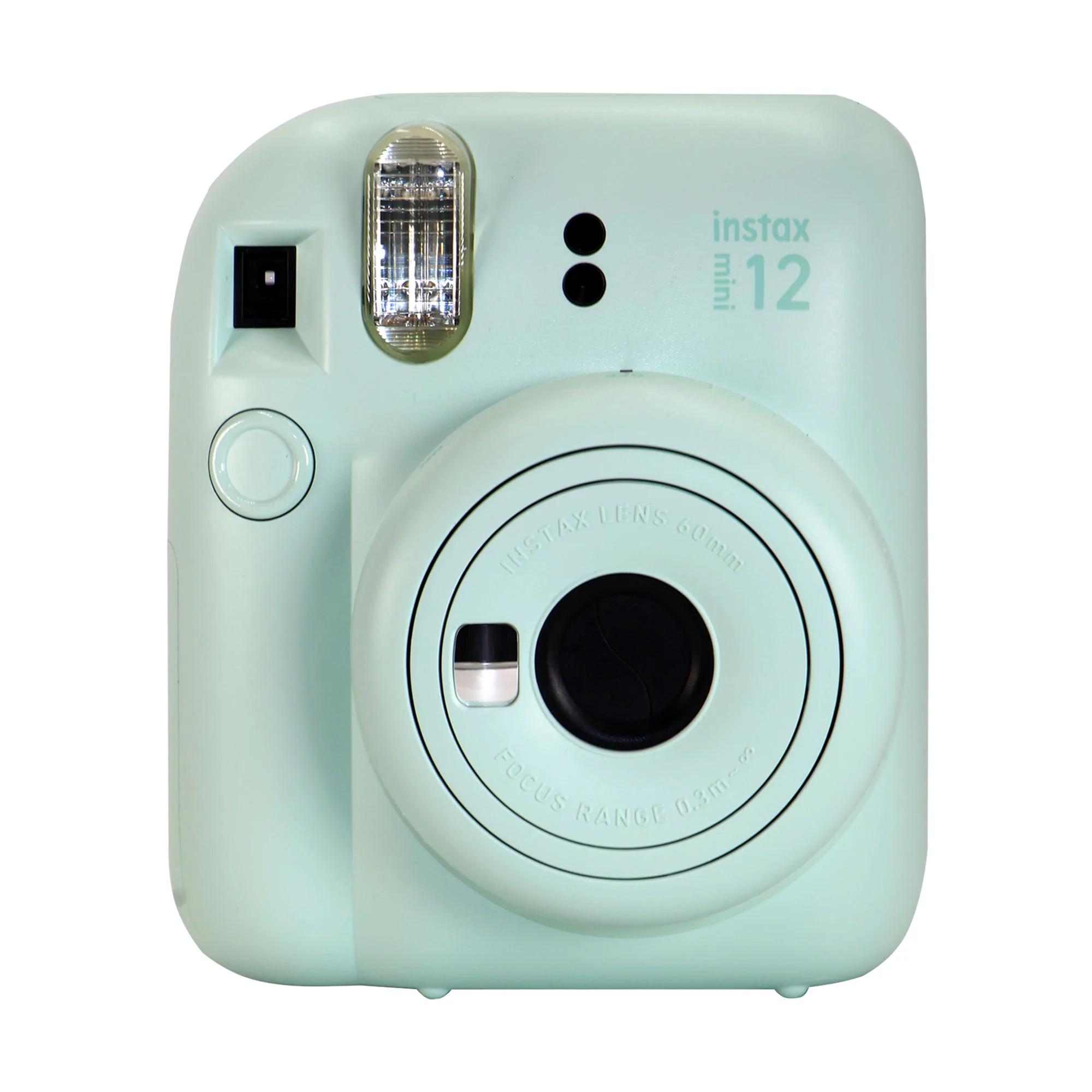 FUJIFILM INSTAX MINI 12 Instant Film Camera (Mint Green) + FUJIFILM Instax Mini Instant Film (Black, 10 Exposures) - Image 2