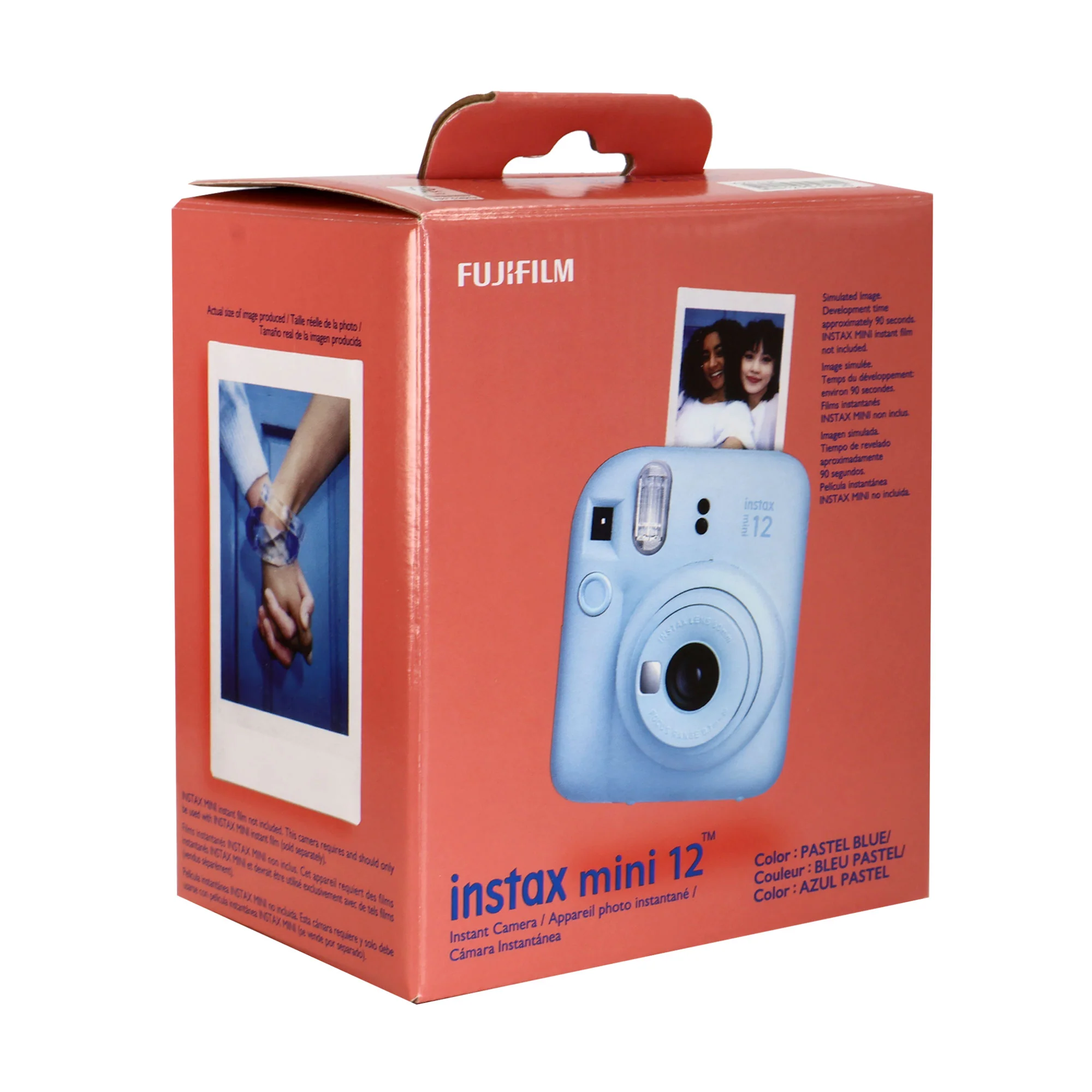 FUJIFILM INSTAX MINI 12 Instant Film Camera (Pastel Blue) + 4x Fujifilm 2x10 Film Mini Instax Film Pack + Xtreme Power Series 4AA/AAA Rechargeabl Batteries and Charger + BePro BC-1 Case (Small) - Image 4