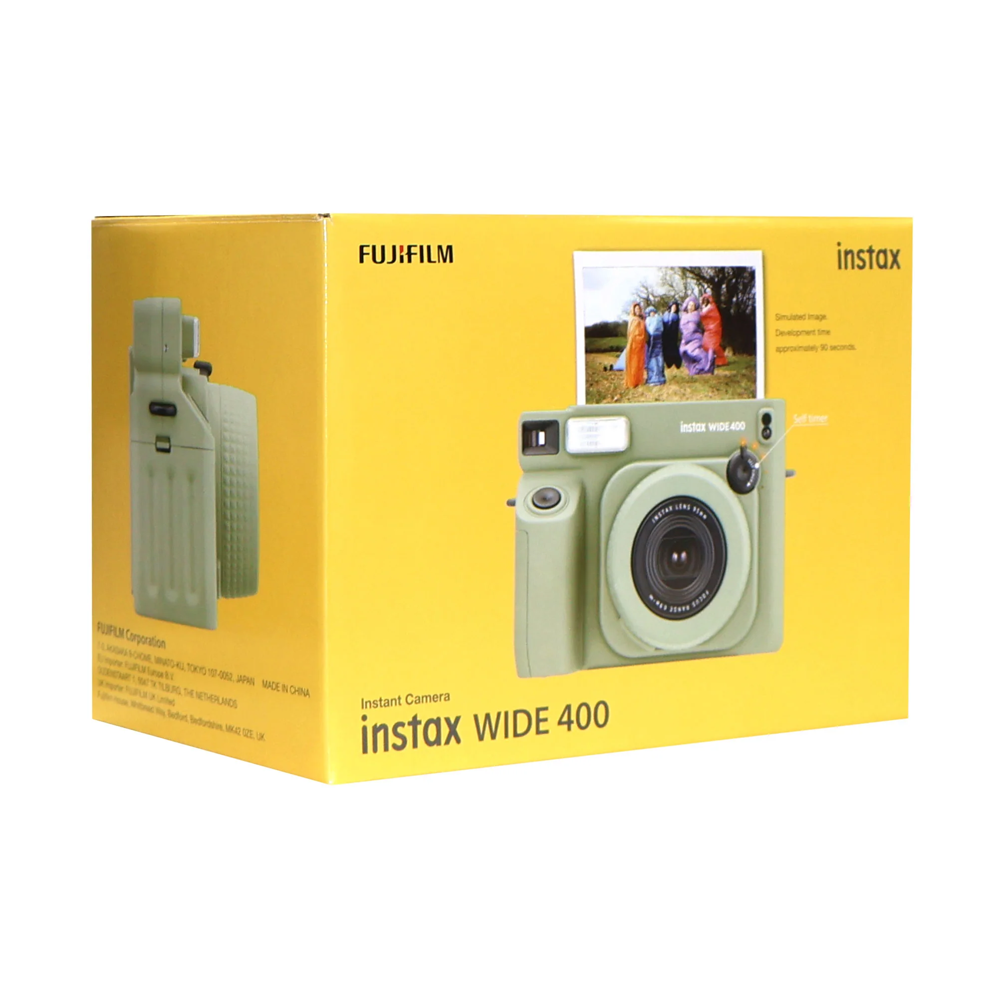 FUJIFILM INSTAX WIDE 400 Instant Film Camera (Sage Green) + 4x FUJIFILM INSTAX WIDE 2X10 FILM - Image 7