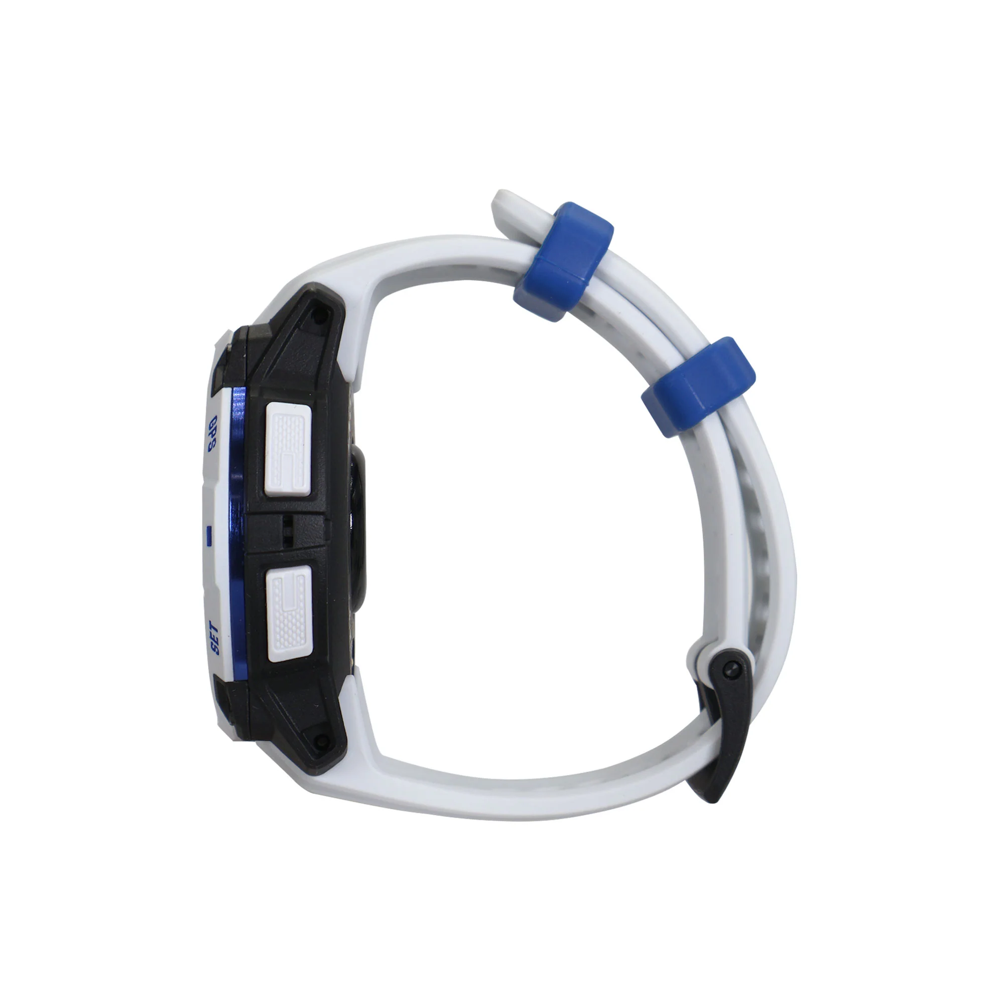 Garmin Instinct 3 Solar GPS Smartwatch 45 mm, Silicone Band (Whitestone with Whitestone/Bolt Blue) - Image 6