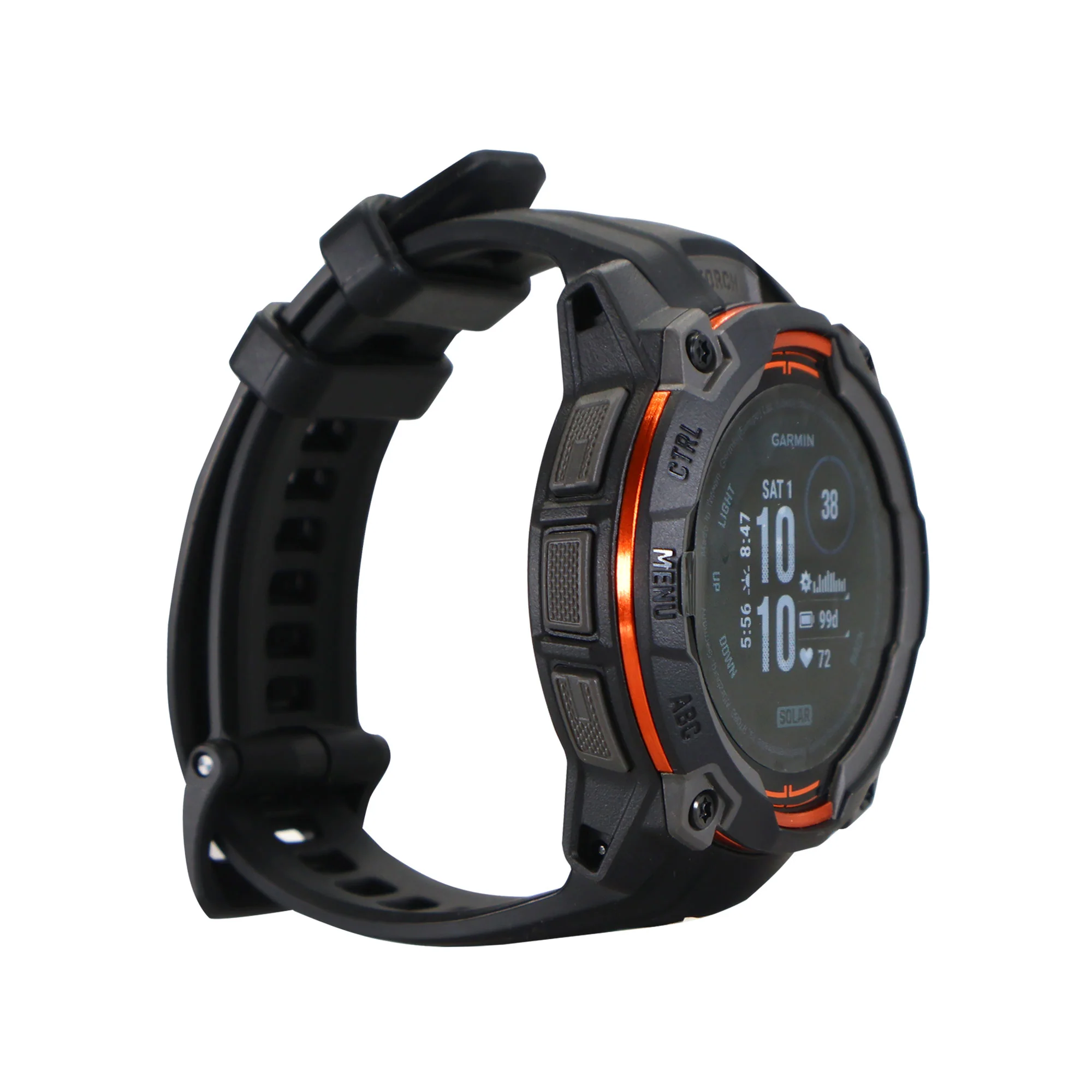 Garmin Instinct 3 Solar Rugged Outdoor GPS Smartwatch - 45mm, Silicone Band (Black) Bundle - Image 3