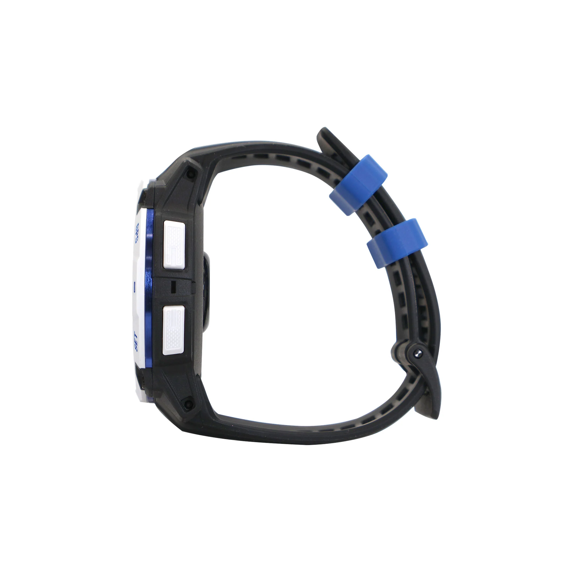 Garmin Instinct 3 Solar Rugged Outdoor GPS Smartwatch â€“ 50 mm, Silicone Band (Whitestone with Black/Bolt Blue) - Image 6