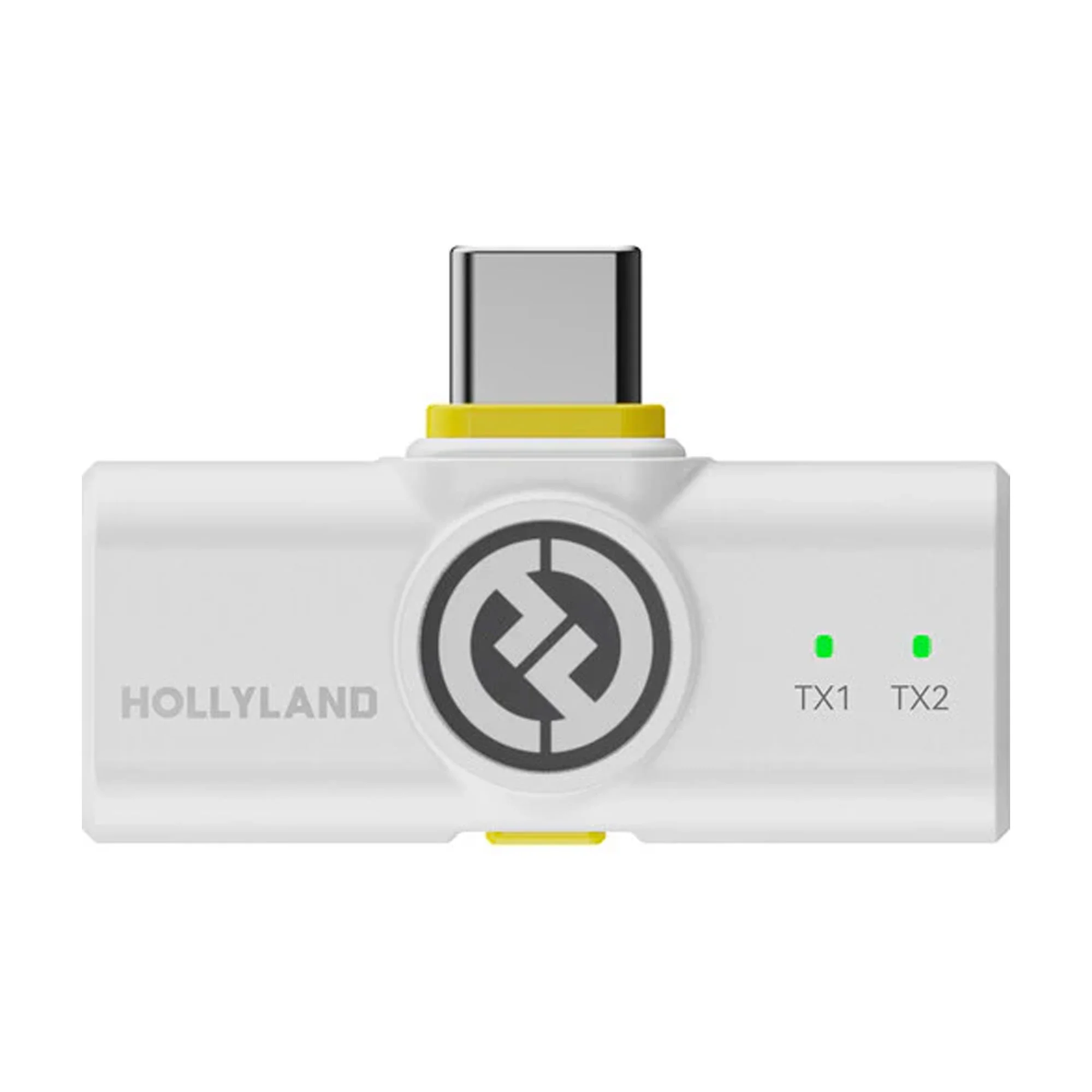 Hollyland LARK M2 DUO 2-Person Wireless Combo Microphone System (2.4 GHz, Ivory White) + Vivitar compact Selfie Video Tripod + 16GB Transcend MicroSD Memory Card with Adapter - Image 6