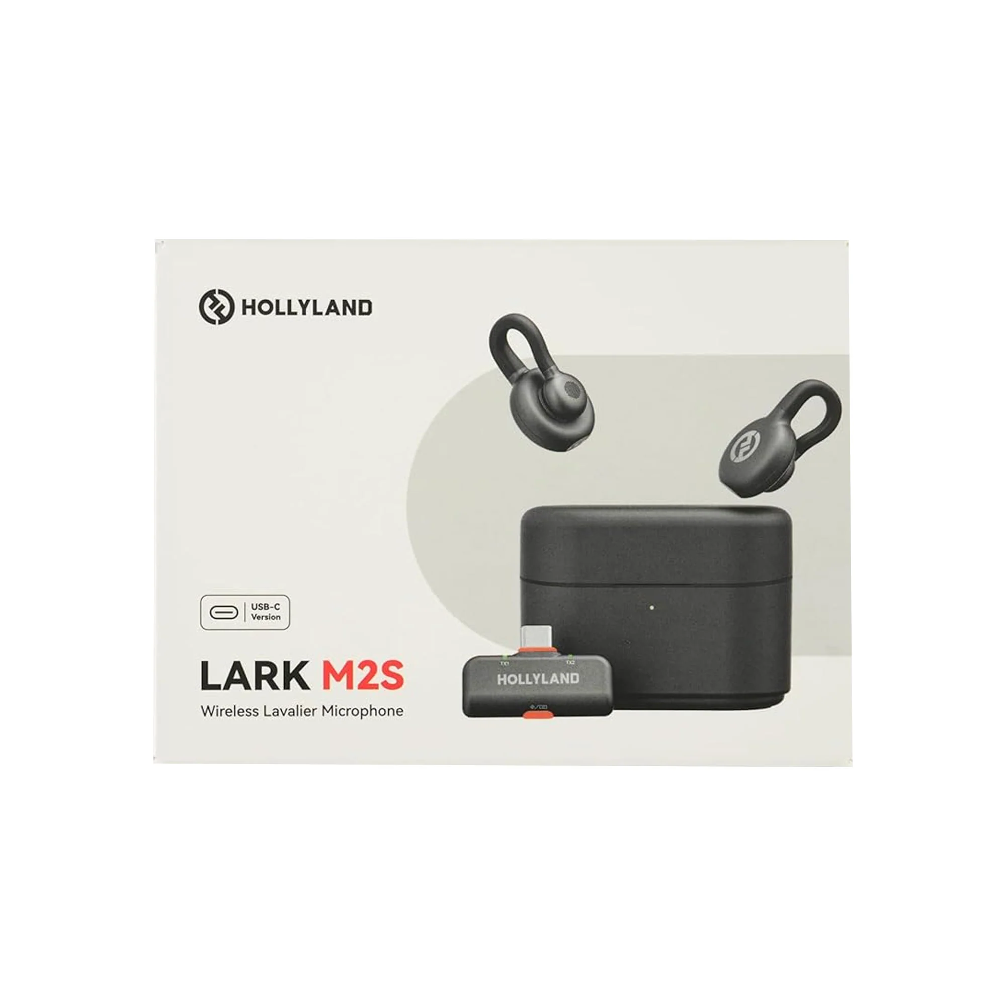 Hollyland LARK M2 2.4GHz 2-Person Wireless Lavalier Microphone System with USB-C Plug & Play (Shine Charcoal) + Hollyland Lavalier Microphone: Omni Sound, Wide Compatibility (3.5mm) + Music Maker Mix and Master Suite - Image 7