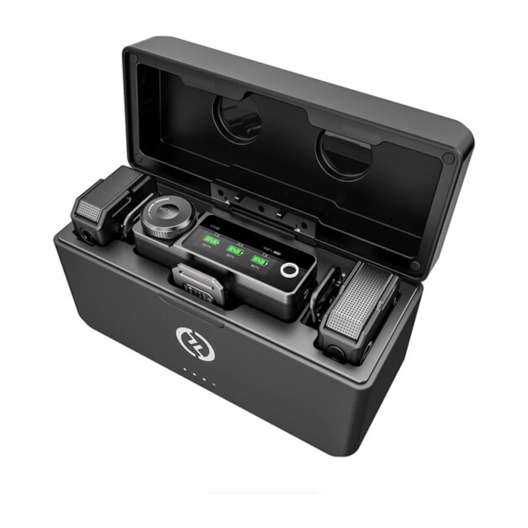 Hollyland Lark Max Wireless Lavalier Microphone System with Professional ENC, Studio Quality Audio, 22H Duration, 820ft(250m) Range, Compatible with DSLR Camera, iPhone, Android, PC-Black + Hollyland External Clip On Lavalier Microphone - Image 3