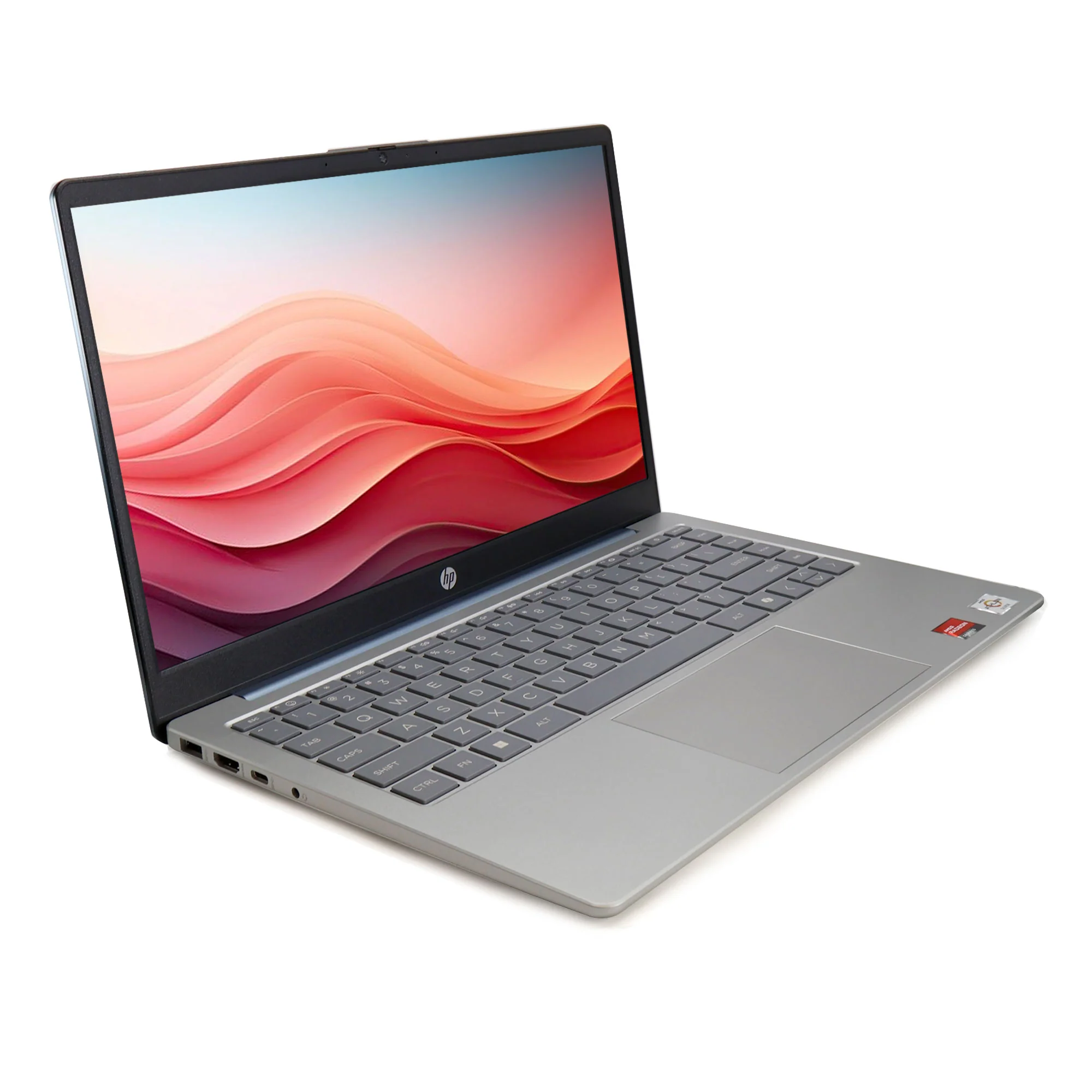 HP 14" HD Windows Laptop AMD Athlon 7120 - 4GB RAM, 128GB UFS (Moonlight Blue) + Splash Proof Laptop Bag - Image 3