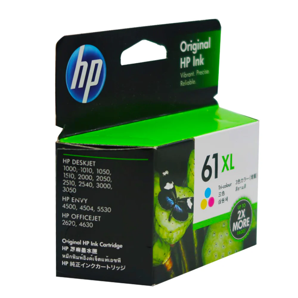 2x HP CH564WA 61XL High Yield Tri-color 330 pages Original Ink Cartridge - Image 5
