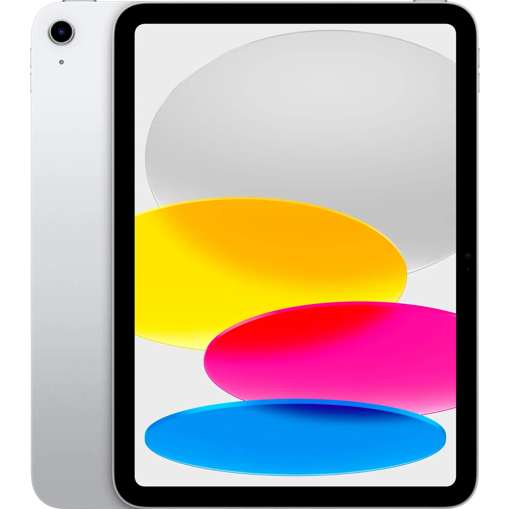 Apple 10.9" Wi-Fi Only iPad (10th Generation) 64GB Memory - Silver with JLab Play Gaming Wireless Bluetooth Earbuds - Image 2