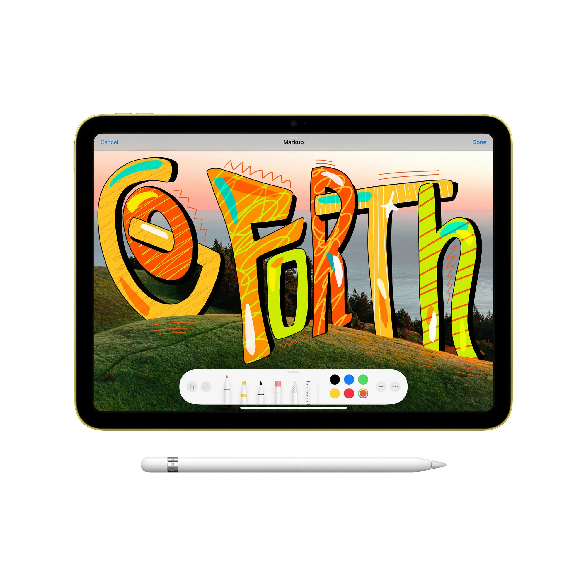 Apple 10.9" Wi-Fi Only iPad (10th Generation) 64GB Memory - Silver - Image 5