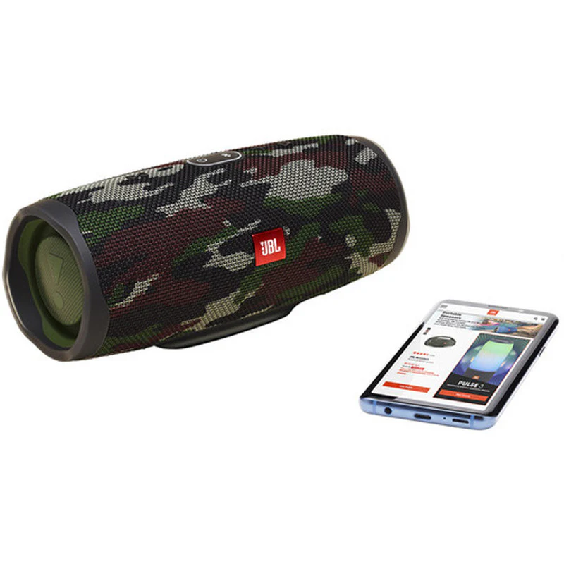 JBL Charge 4 Portable Wireless Bluetooth Waterprrof Speaker (Camouflage) - Image 7