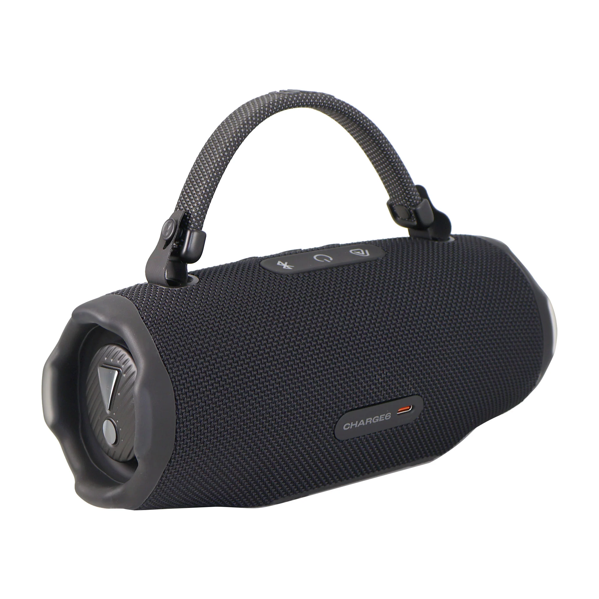 JBL Charge 6 Portable Waterproof Bluetooth Speaker (Black) + JBL T110 in Ear Headphones + 92783 Fitness and Wellness Plus Software Suite - Image 7