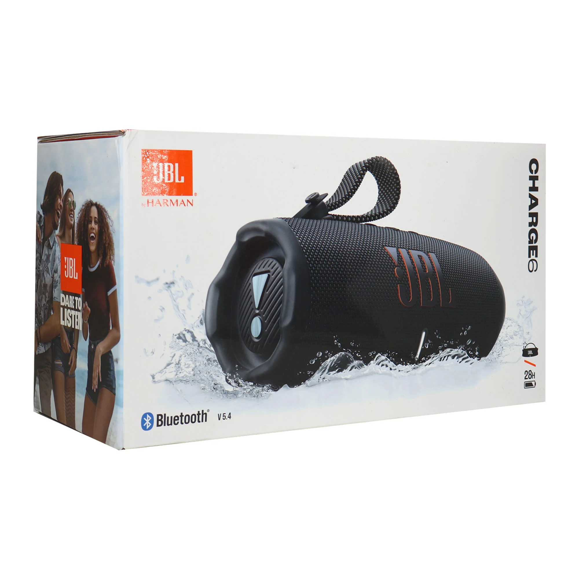 JBL Charge 6 Portable Waterproof Bluetooth Speaker (Black) + JBL T110 in Ear Headphones + 92783 Fitness and Wellness Plus Software Suite - Image 8