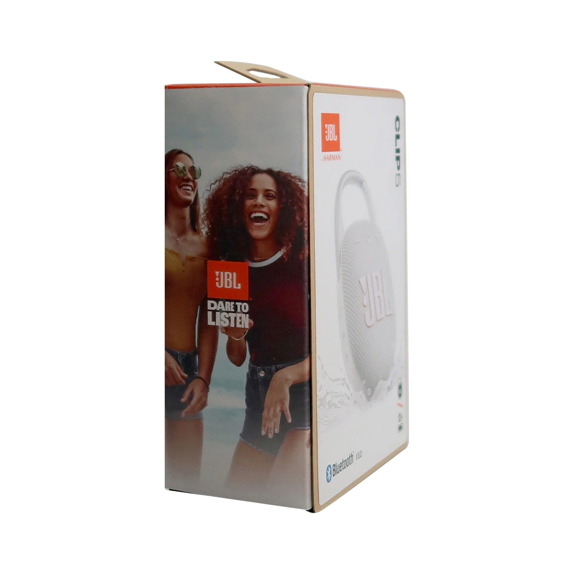 JBL Clip 5 Portable Waterproof Wireless Speaker (White) + JBL T110 in Ear Headphones Black - Image 11