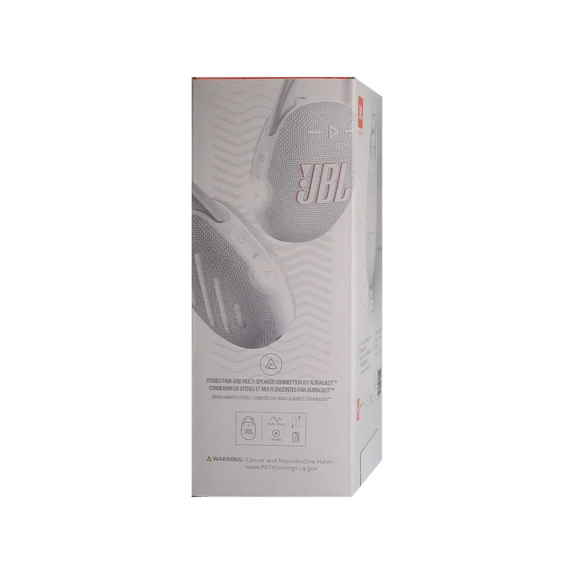 JBL Clip 5 Portable Waterproof Wireless Speaker (White) + JBL T110 in Ear Headphones Black - Image 18