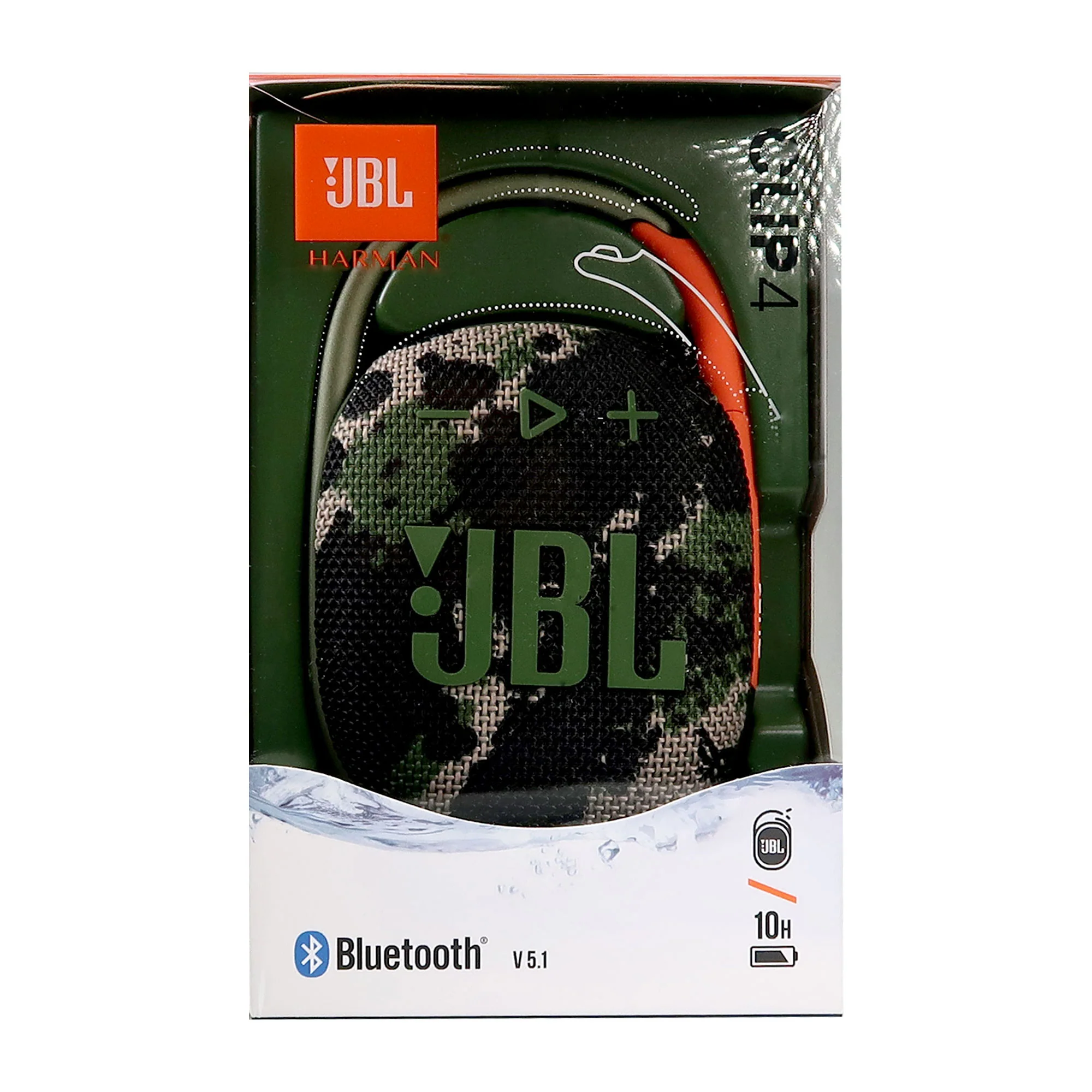JBL Clip 4 Portable Bluetooth Waterproof Speaker (Squad) - Image 7