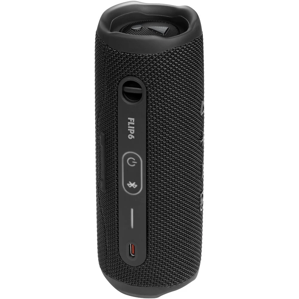 JBL Flip 6 Portable Waterproof Bluetooth Speaker (Black) - Image 4