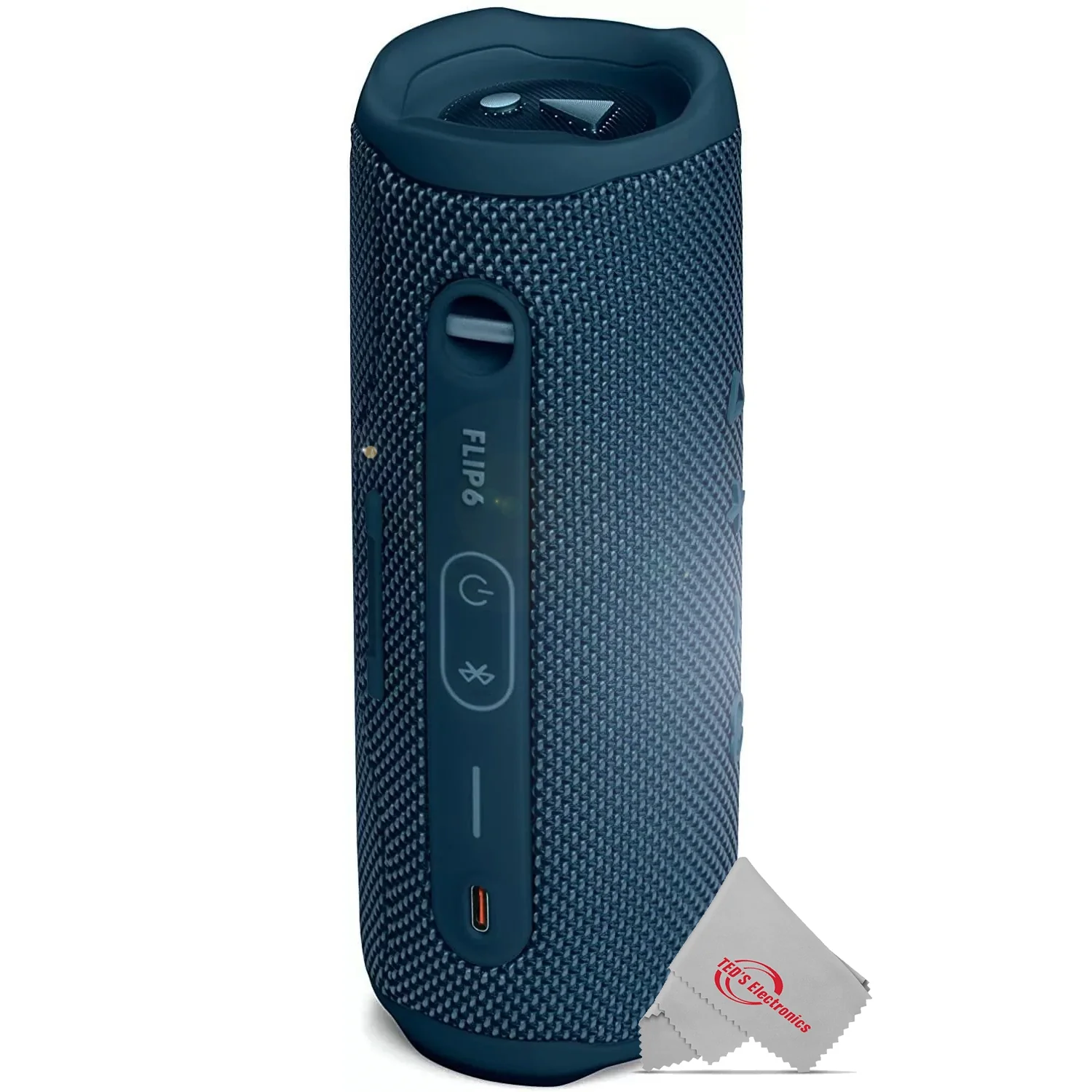 2x JBL FLIP 6 Wireless Portable Waterproof Speaker - Blue - Image 5