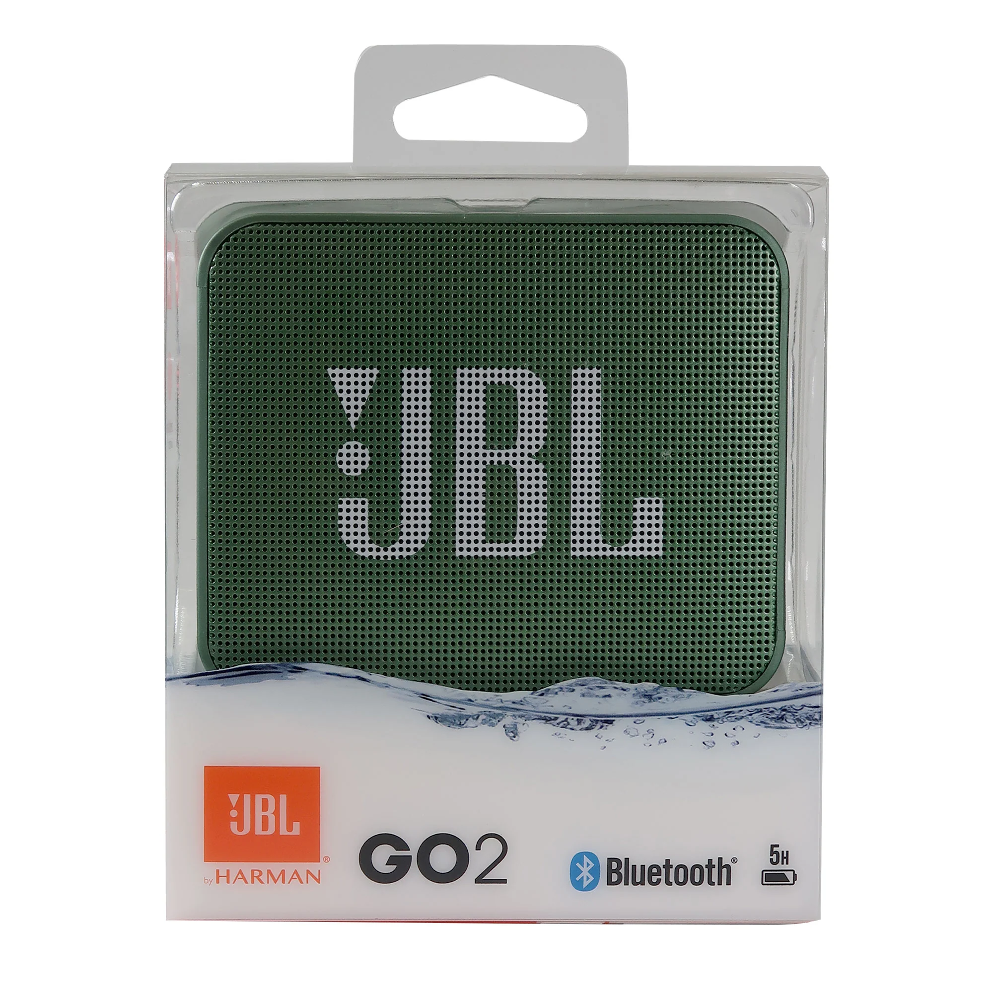 3x JBL GO 2 Portable Wireless Waterproof Speaker (Moss Green) - Image 6