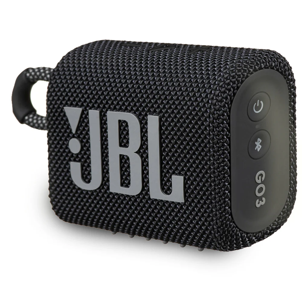 2x JBL Go 3 Portable Waterproof Wireless IP67 Dustproof Outdoor Bluetooth Speaker (Black) - Image 3