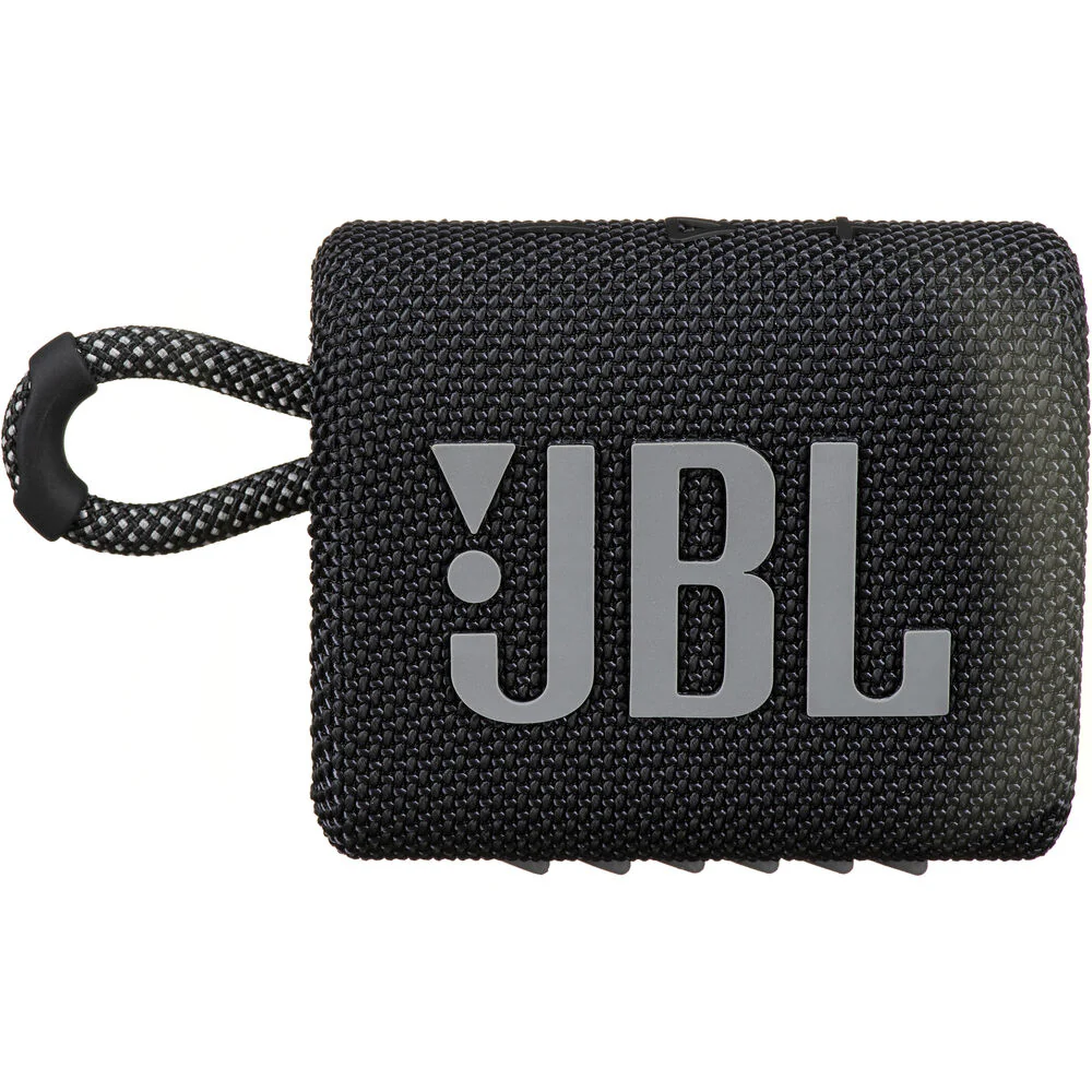 3x JBL Go 3 Portable Waterproof Wireless IP67 Dustproof Outdoor Bluetooth Speaker (Black) - Image 2